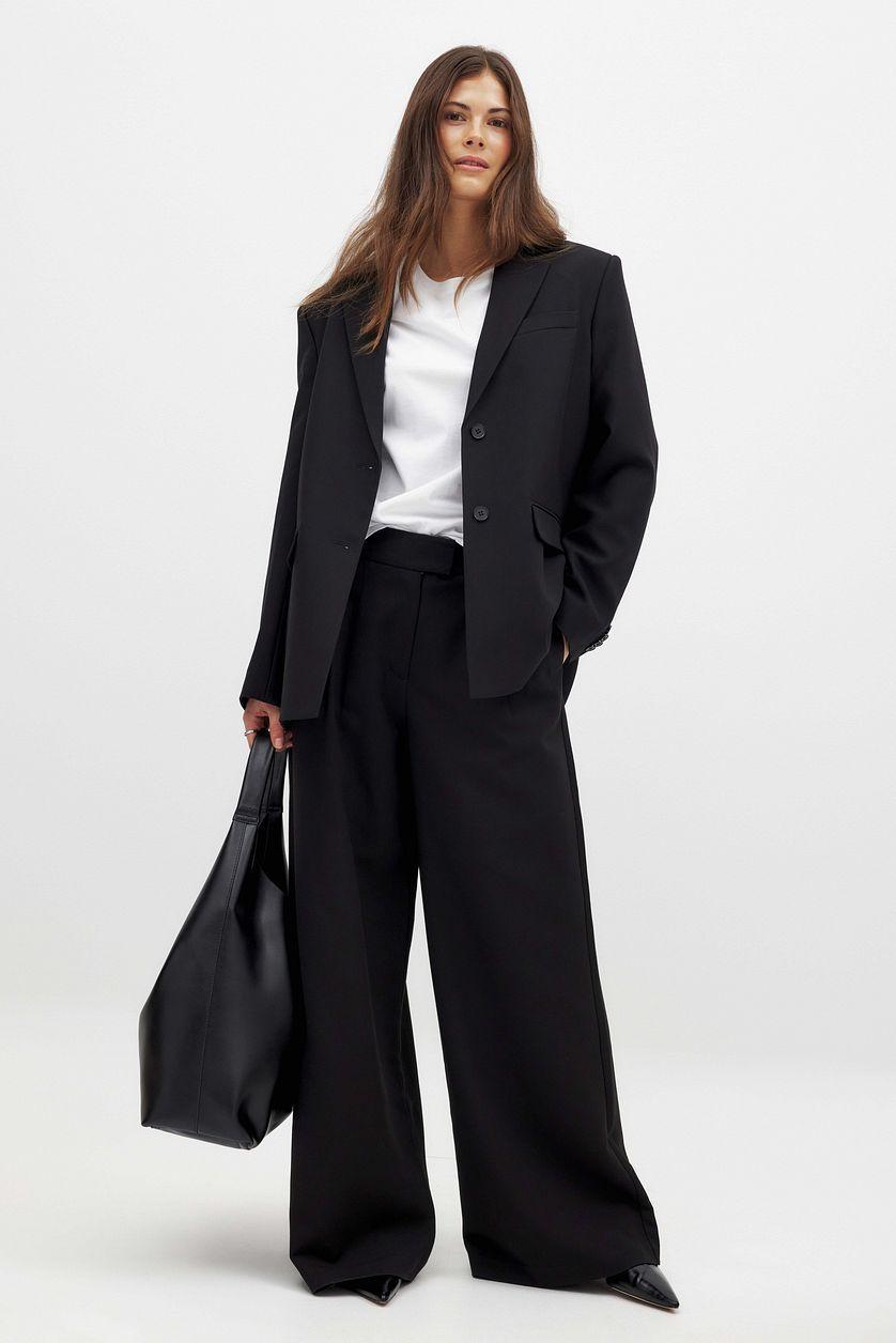 Oversized Open Back Blazer Product Image