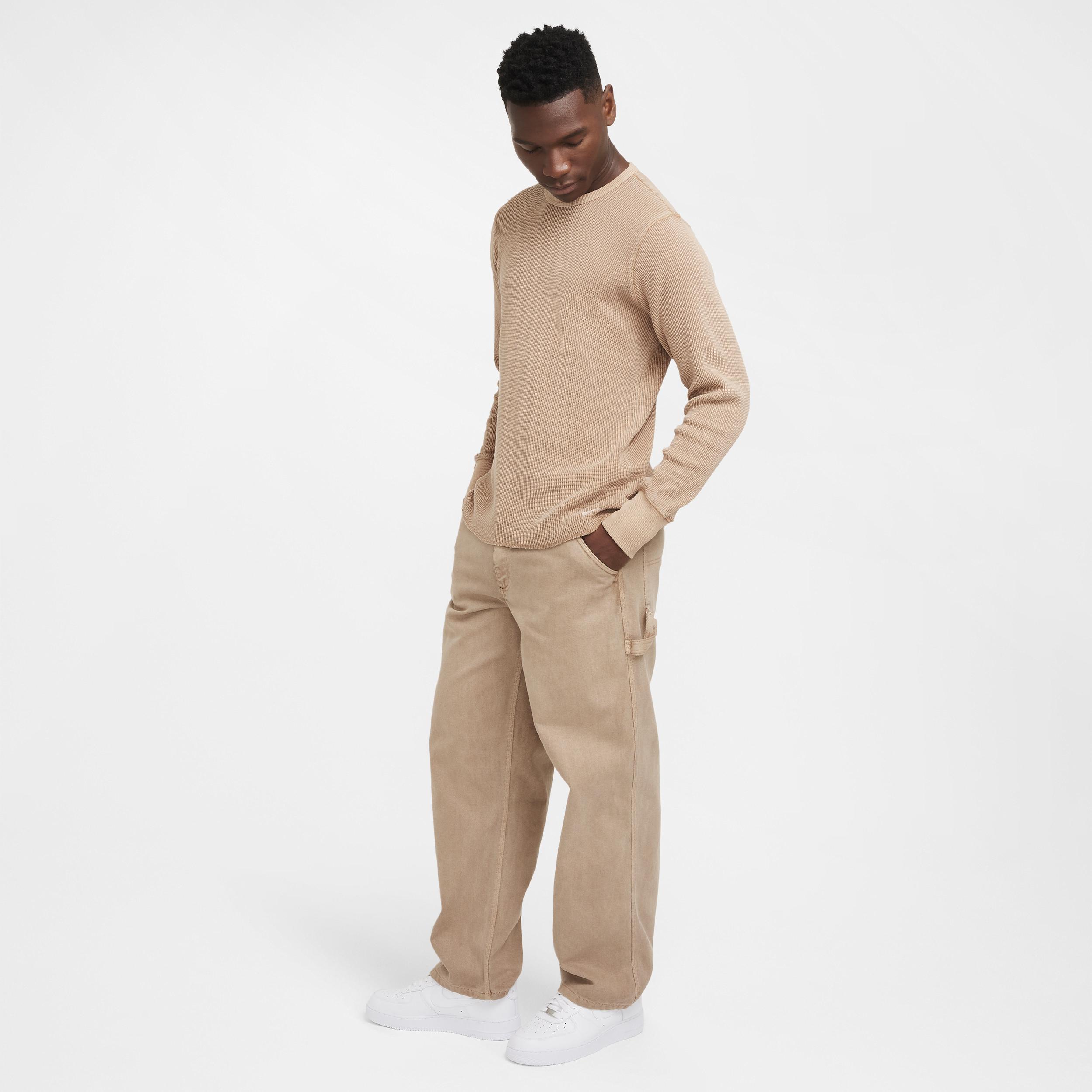 Nike Mens Life Heavyweight Waffle Long-Sleeve Top Product Image