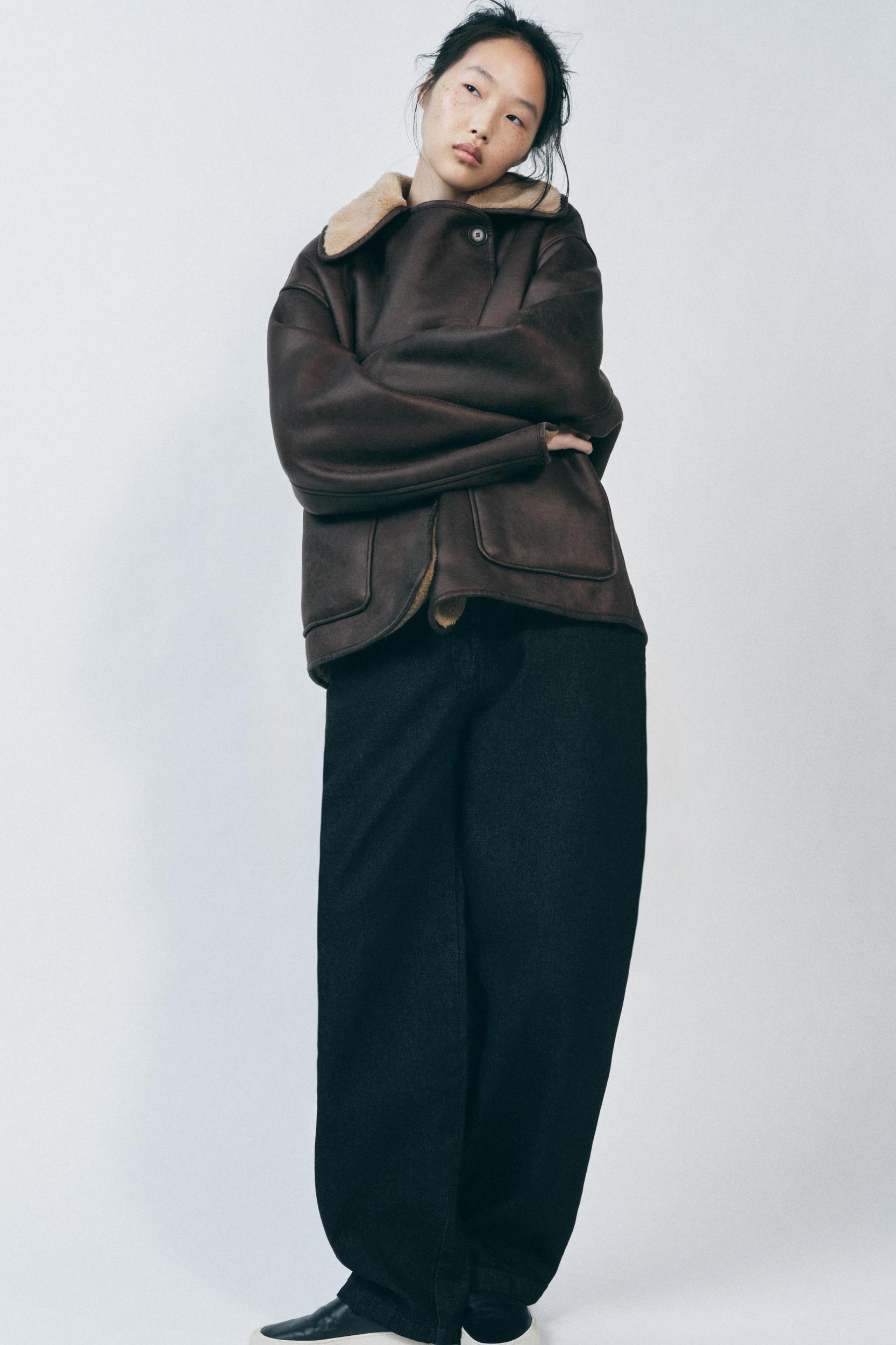 DOUBLE FACED JACKET ZW COLLECTION Product Image