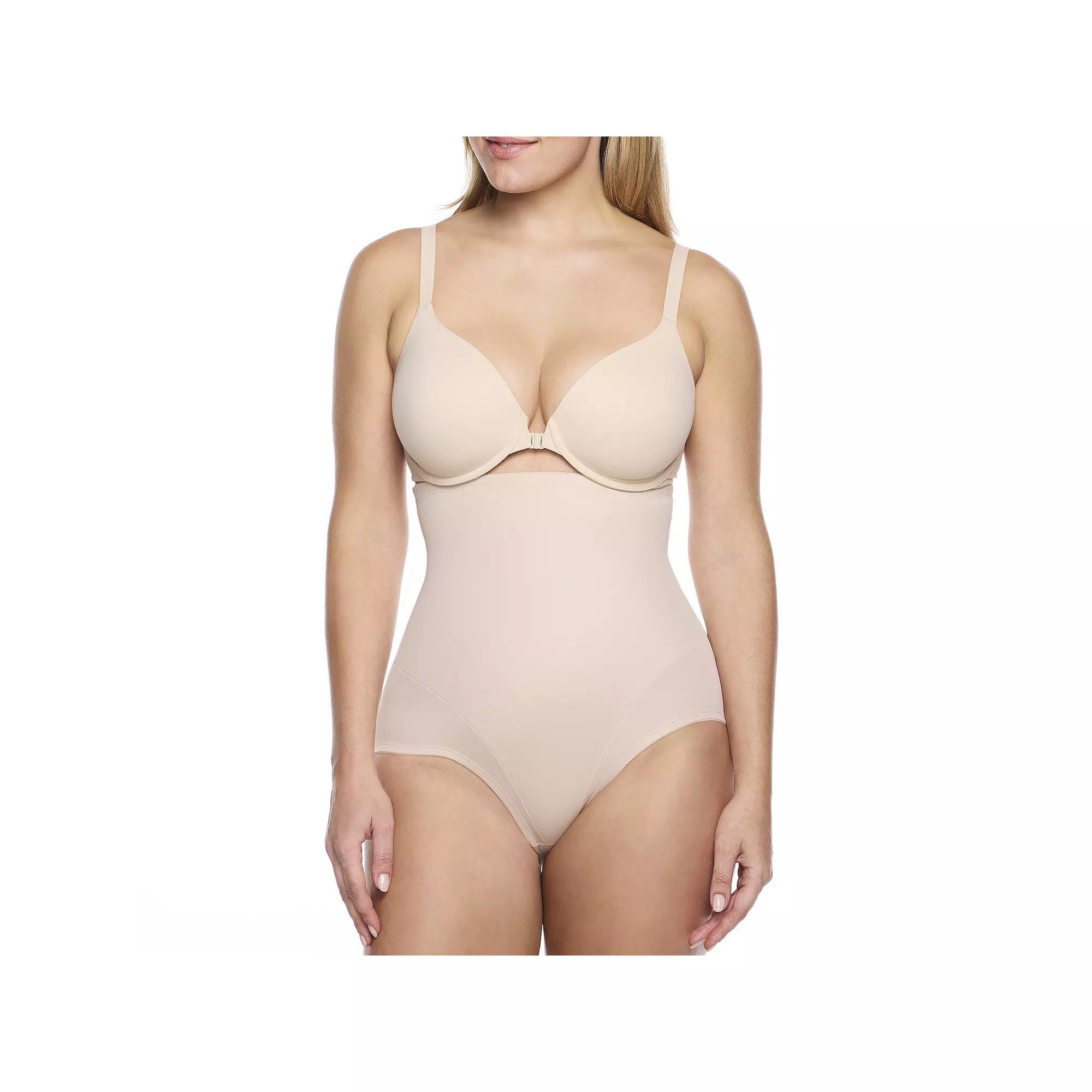 Naomi & Nicole Firm Control Shapewear Womens Luxe High Waist Brief 7085 Product Image