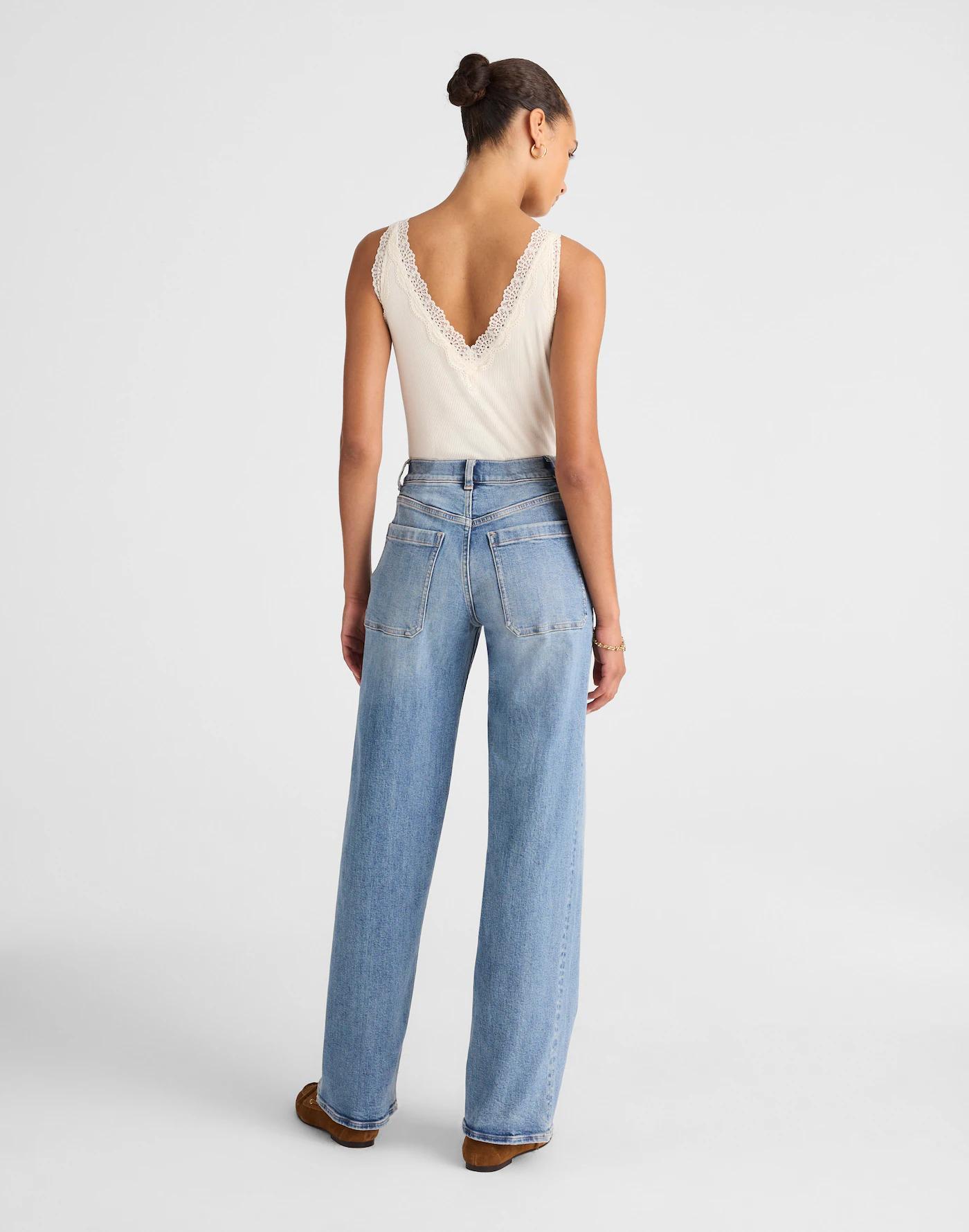 The Emmett Wide-Leg Jean in Atlin Wash Product Image