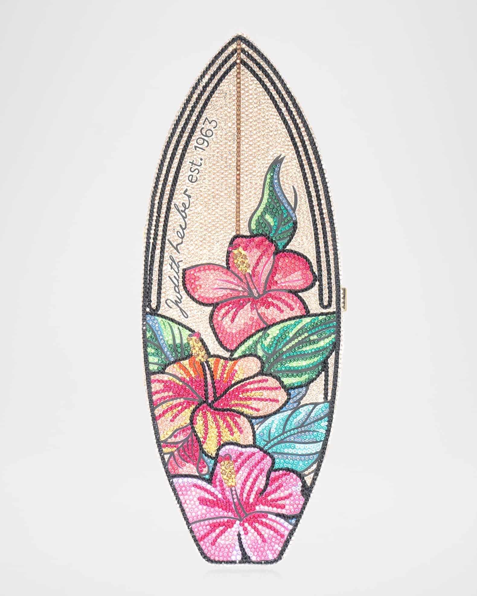 Surfboard Crystal Clutch Bag Product Image