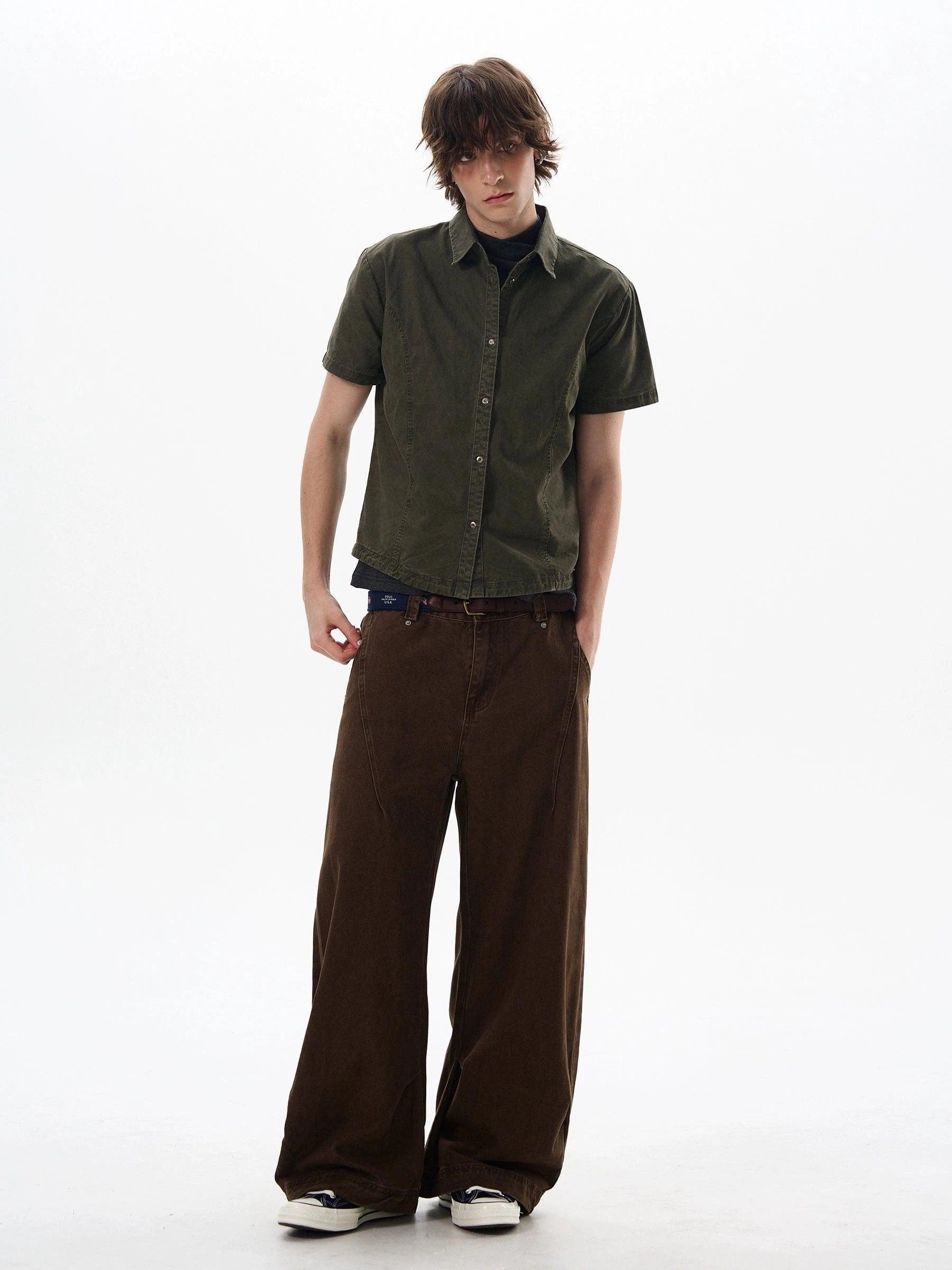 RT No. 18027 CASUAL STRAIGHT JEANS Product Image