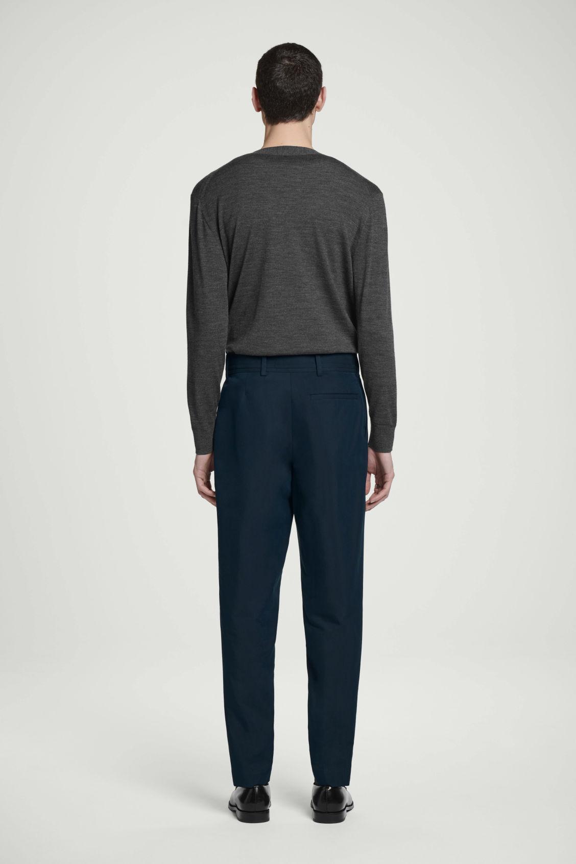 TAILORED STRAIGHT-LEG PANTS Product Image