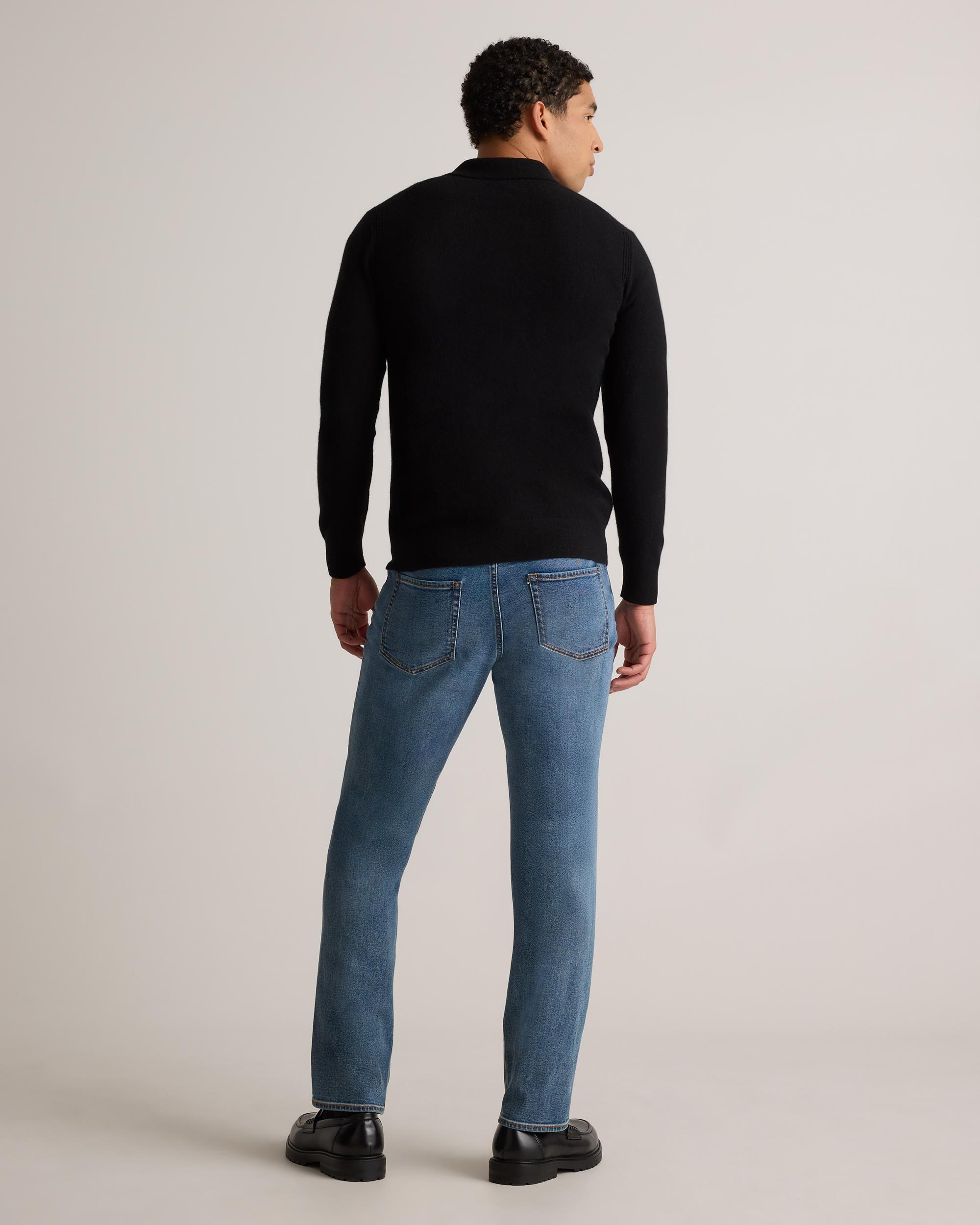 Quince | Men's Mongolian Cashmere Button Down Sweater Product Image