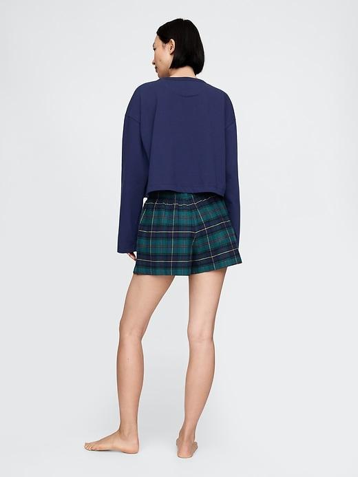 Flannel PJ Boxer Shorts Product Image