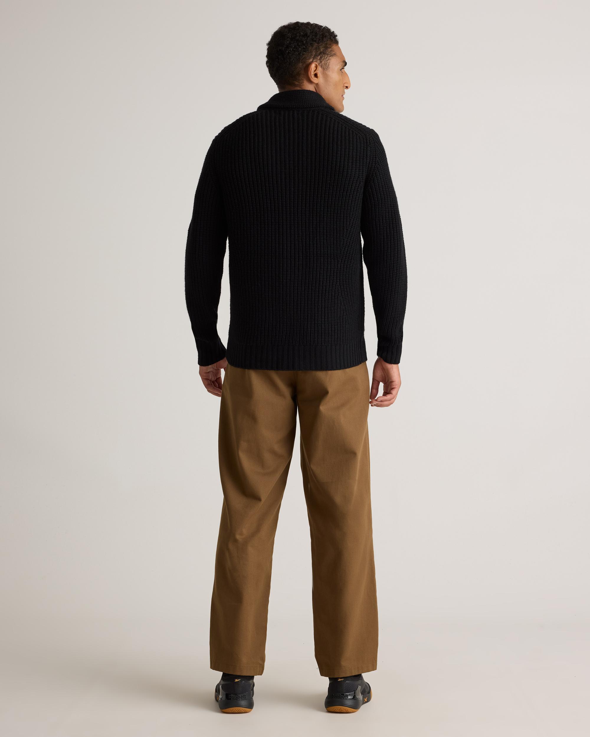 Quince | Men's Australian Merino Wool Shawl Collar Cardigan Sweater Product Image