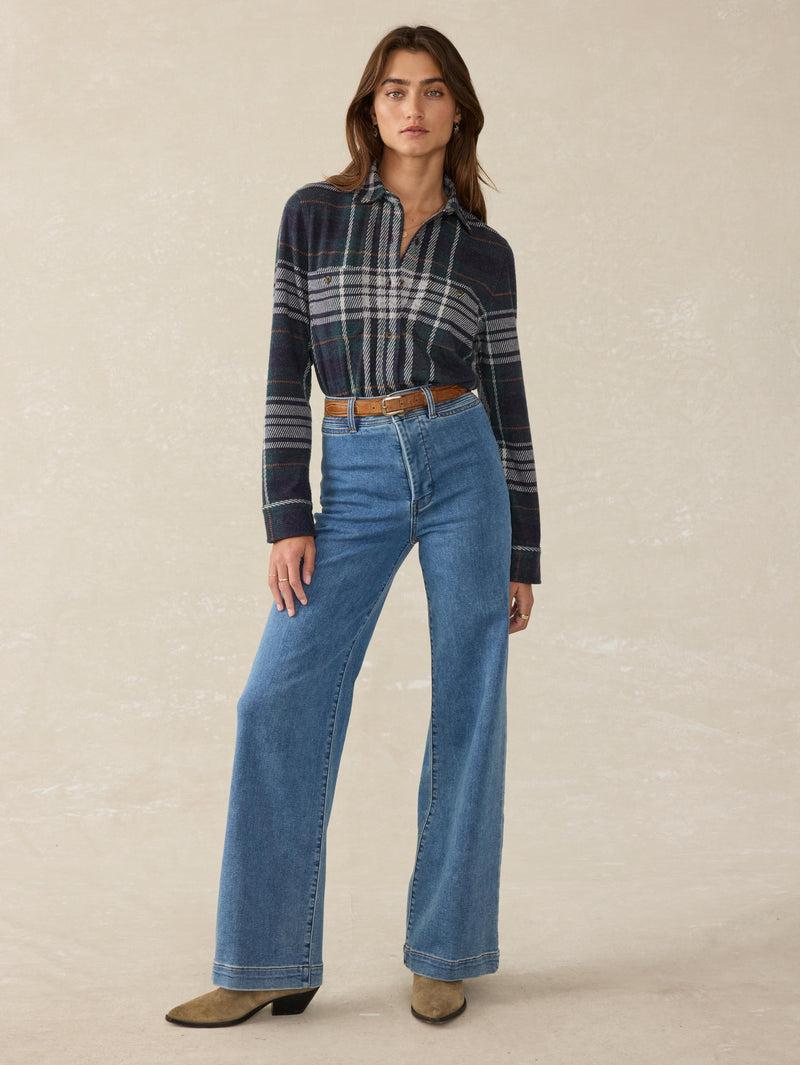 Legend™ Sweater Shirt - Blue Ridge Plaid Product Image