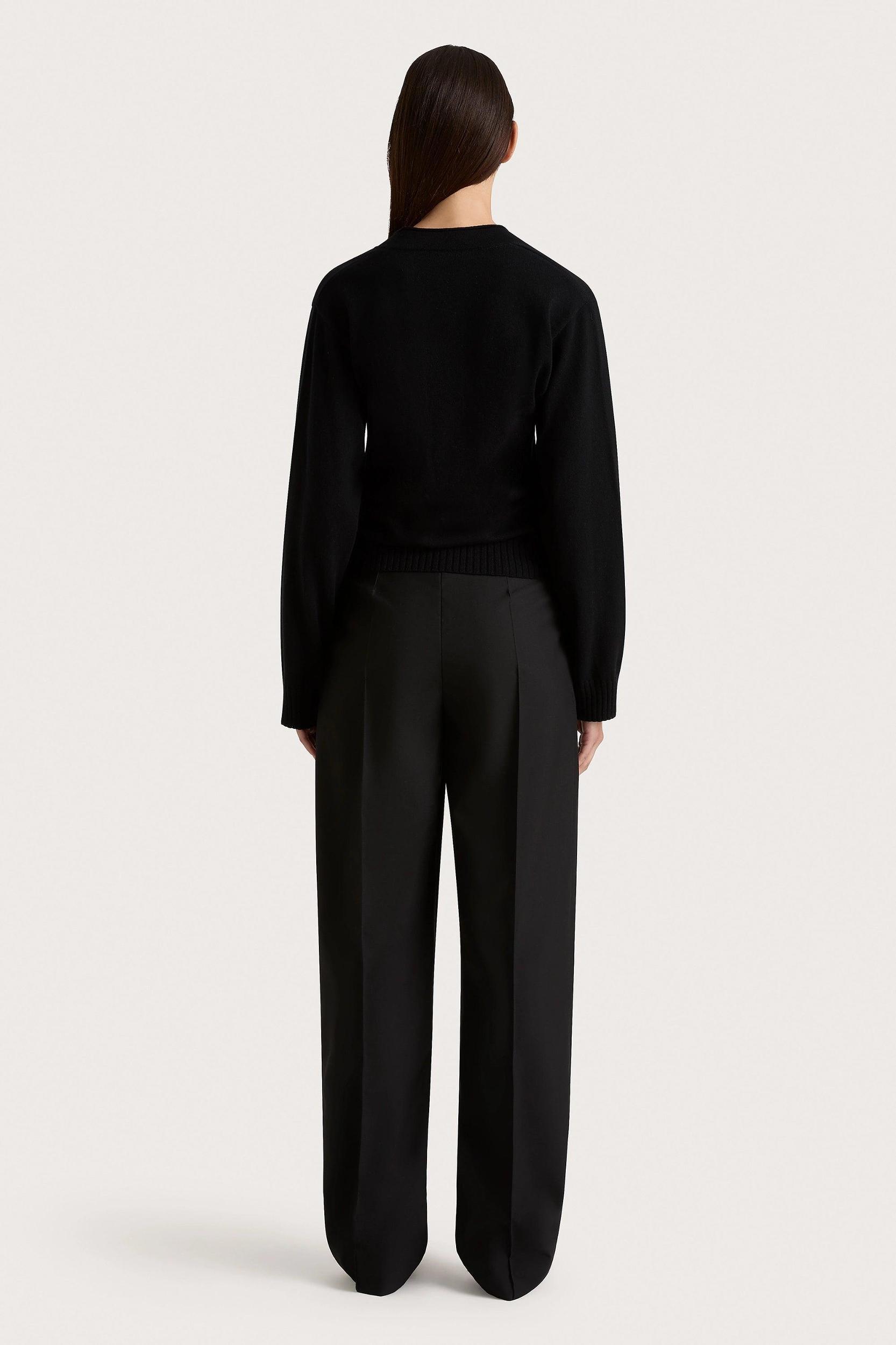 Frederikke Cashmere Sweater Black Product Image