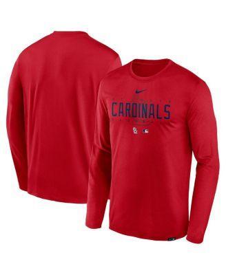 Nike Men's Dri-FIT Team (MLB Boston Red Sox) Long-Sleeve T-Shirt Product Image
