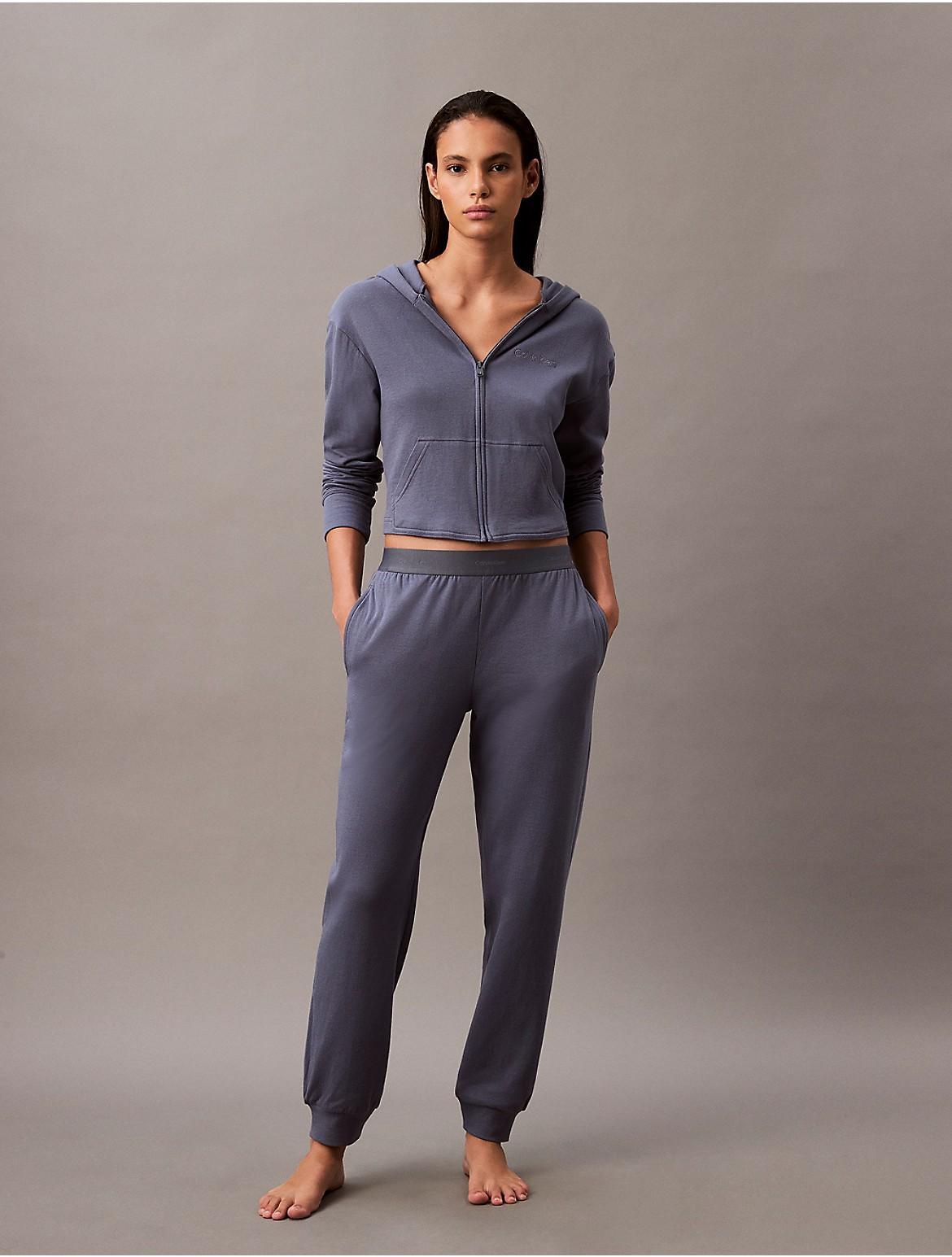 Calvin Klein Women's Terry Lounge Joggers - Neutral - L Product Image