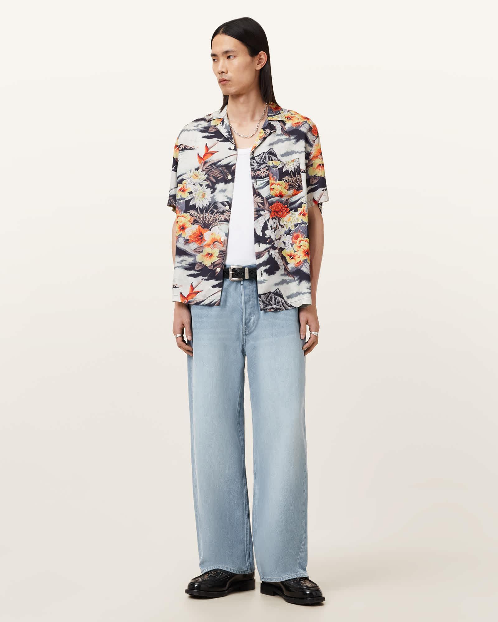 Oscani Short Sleeve Printed Shirt Product Image