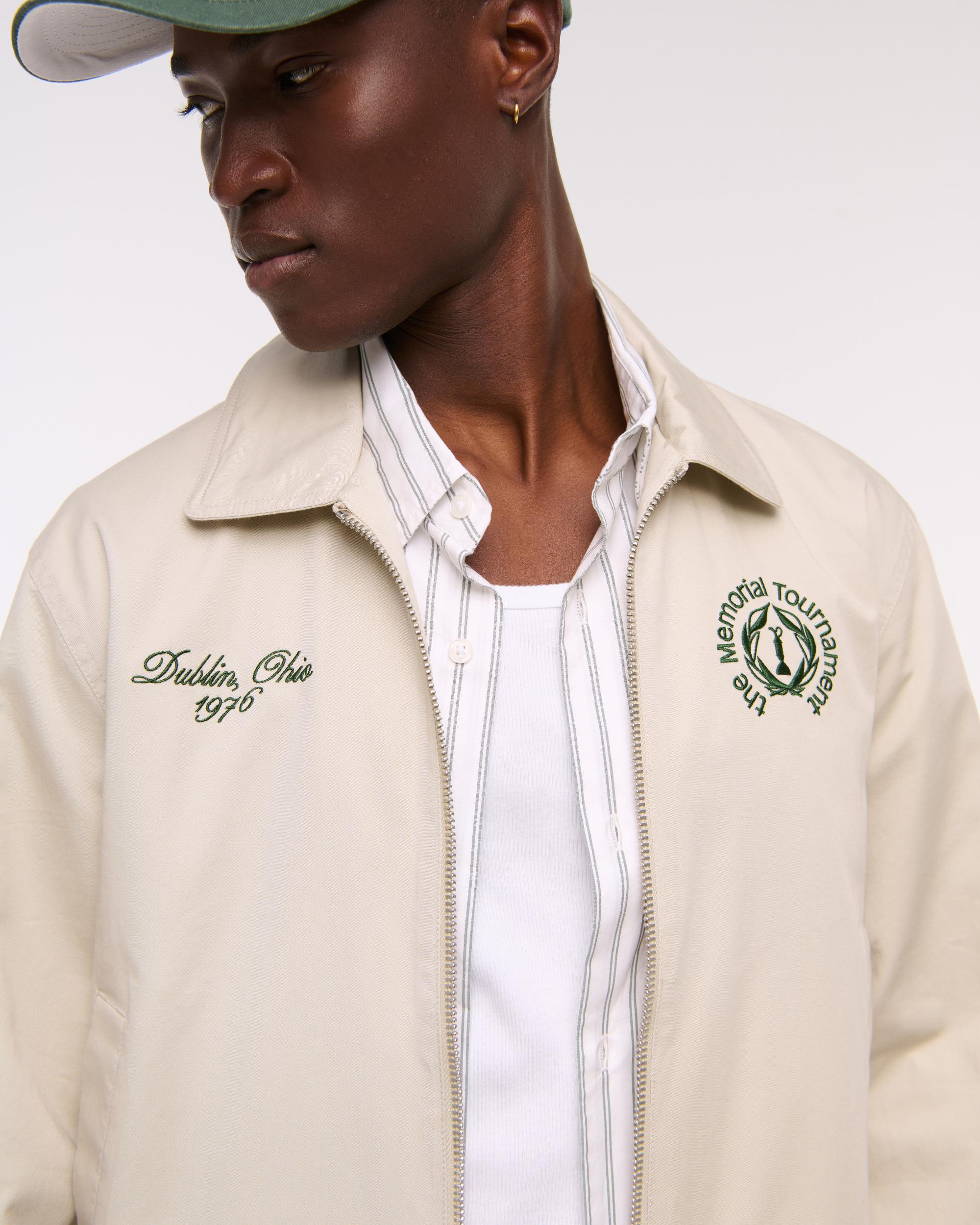 Memorial Tournament Cropped Zip Jacket Product Image