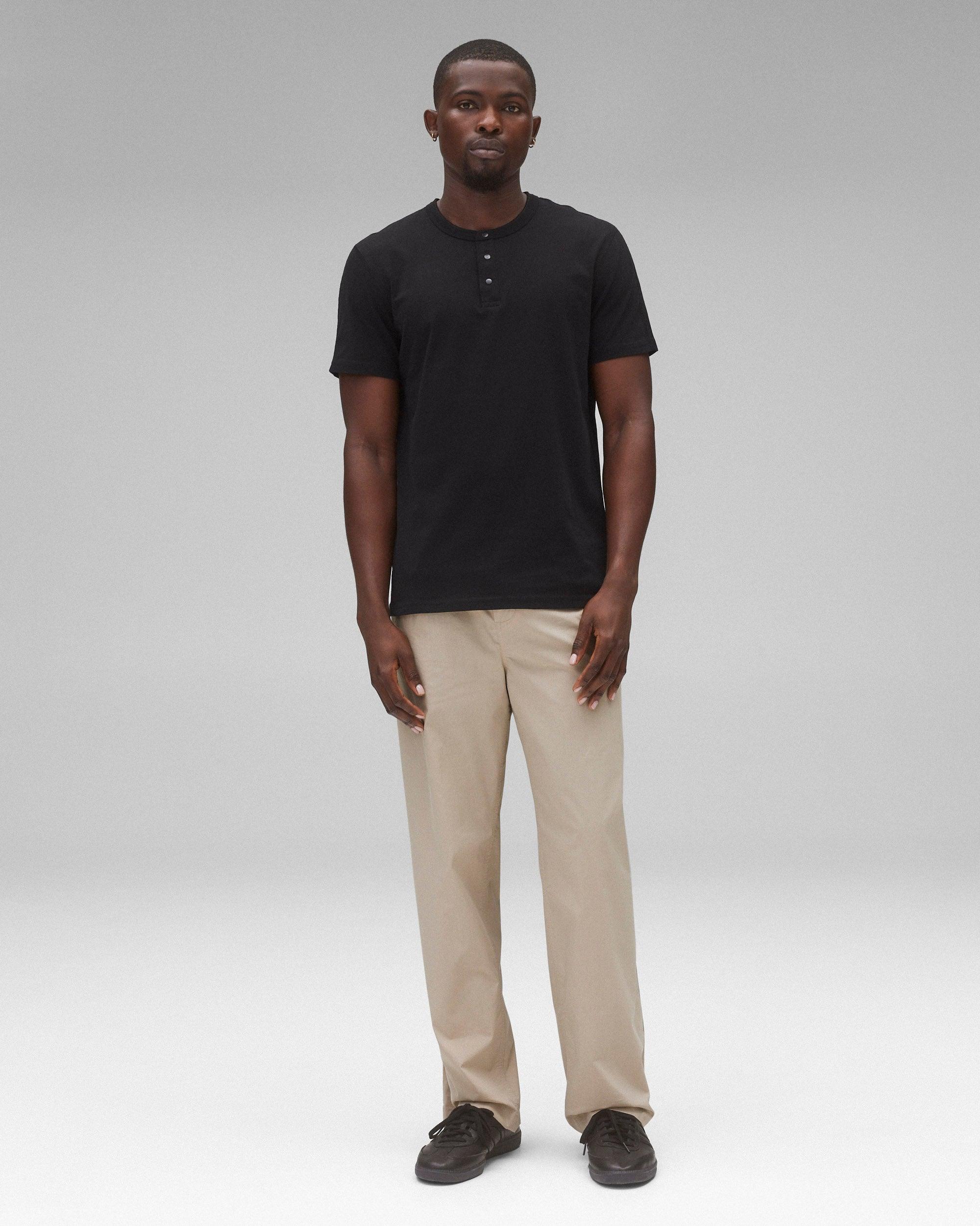 Lightweight Jersey Henley Male Product Image
