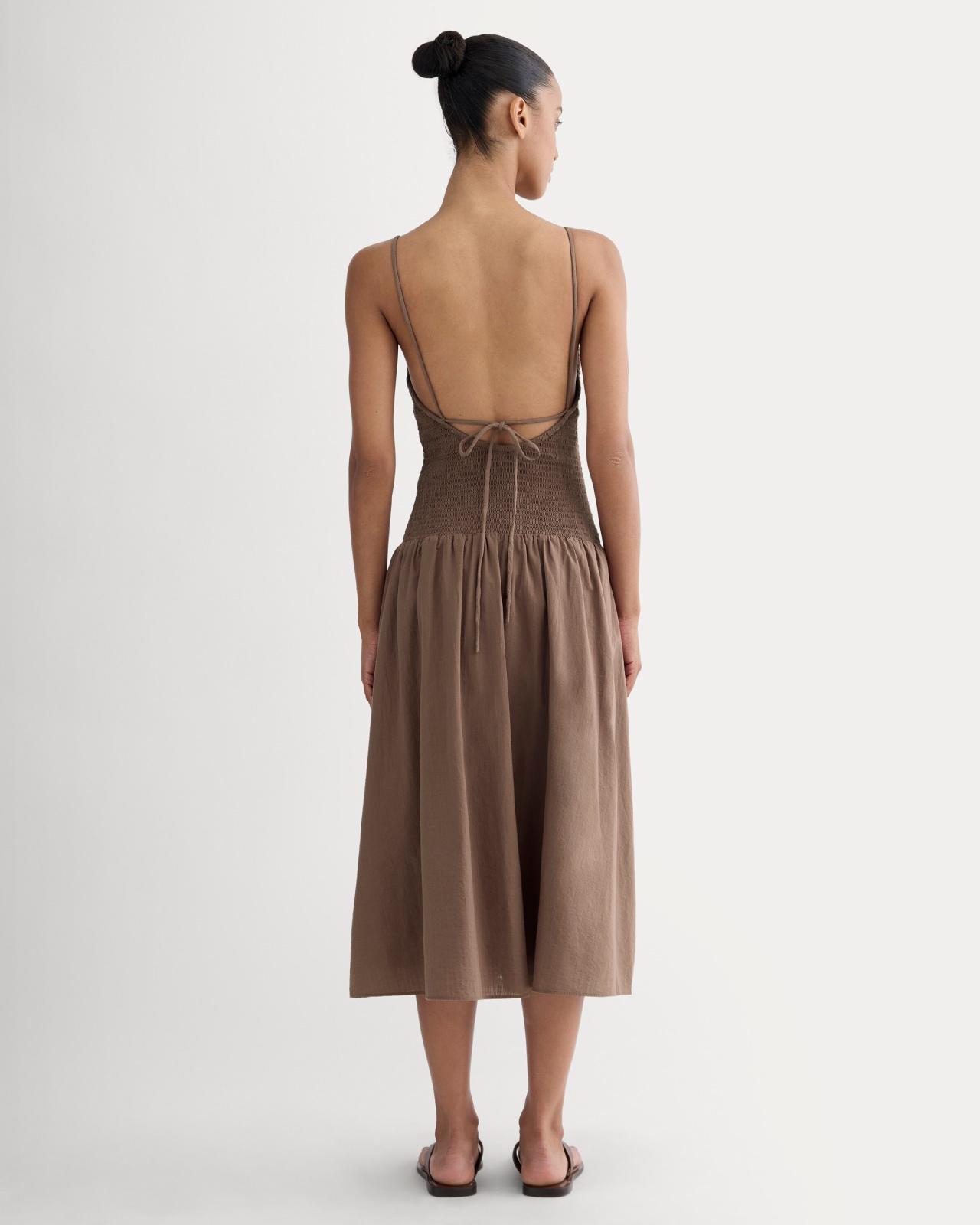 The Gauze Open-Back Dress Product Image