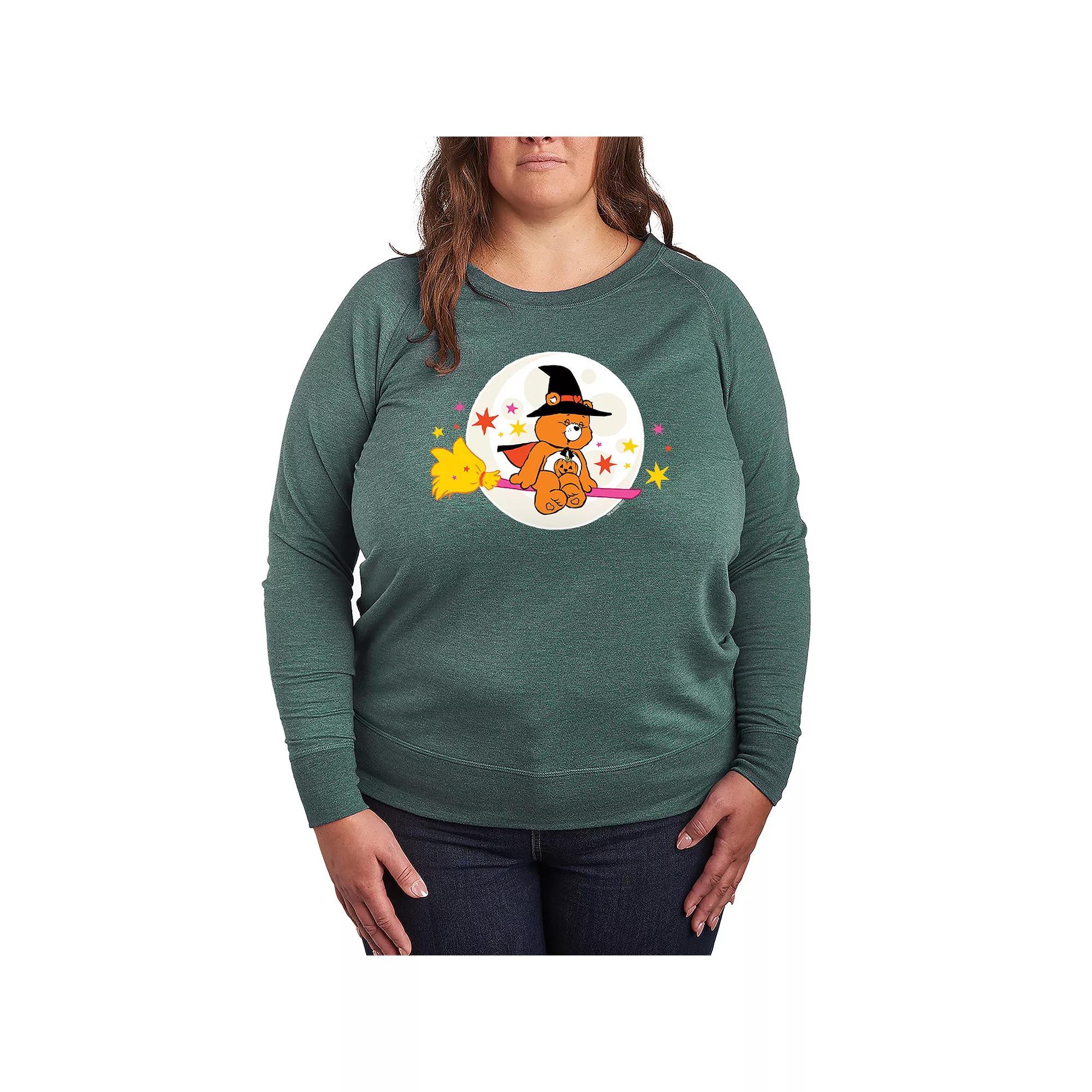 Plus Size Friends Pivot Couch Graphic Tee, Womens Grey Green Product Image