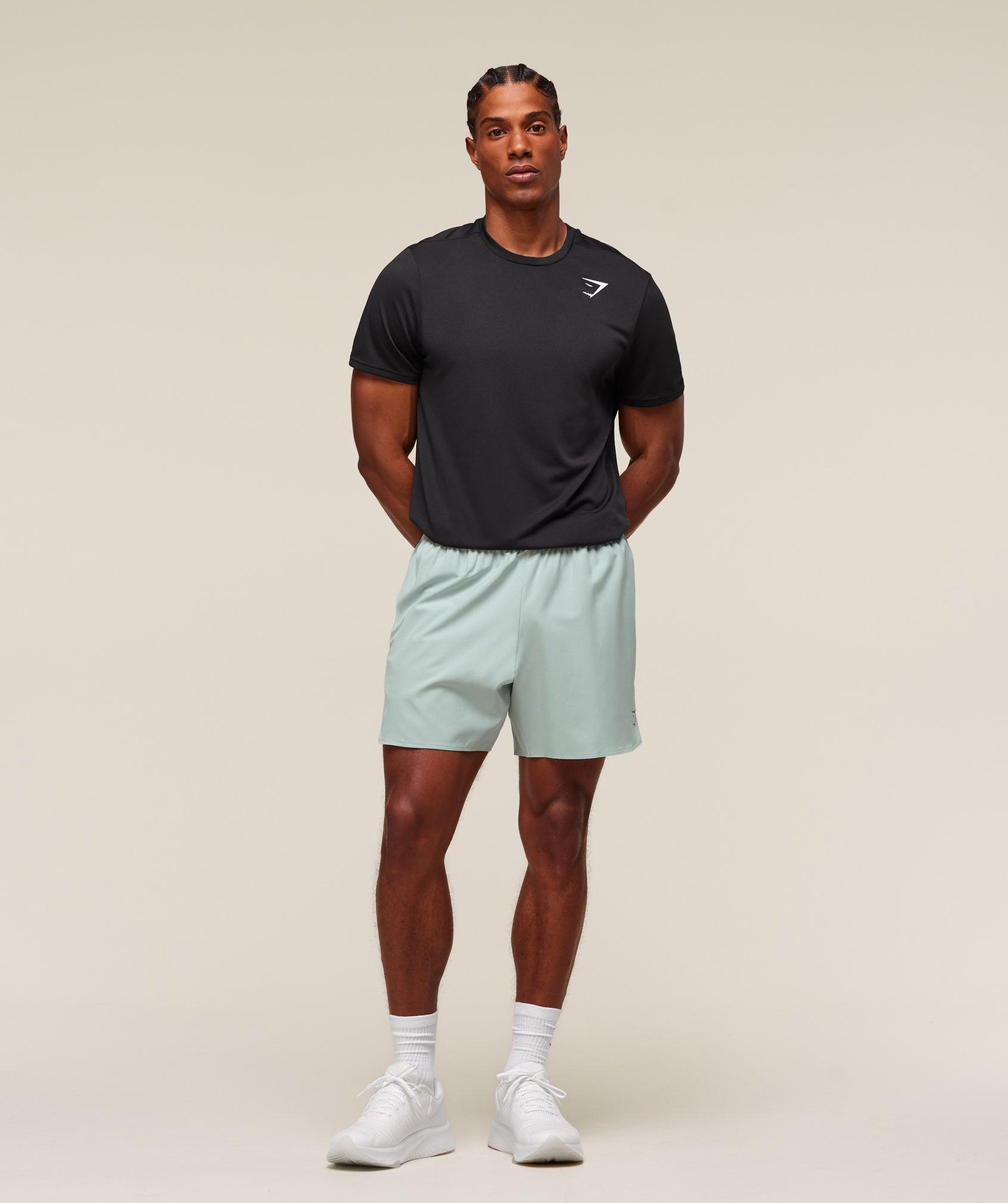 Gymshark Fit Repeat 6" Shorts - Morning Blue Male Product Image