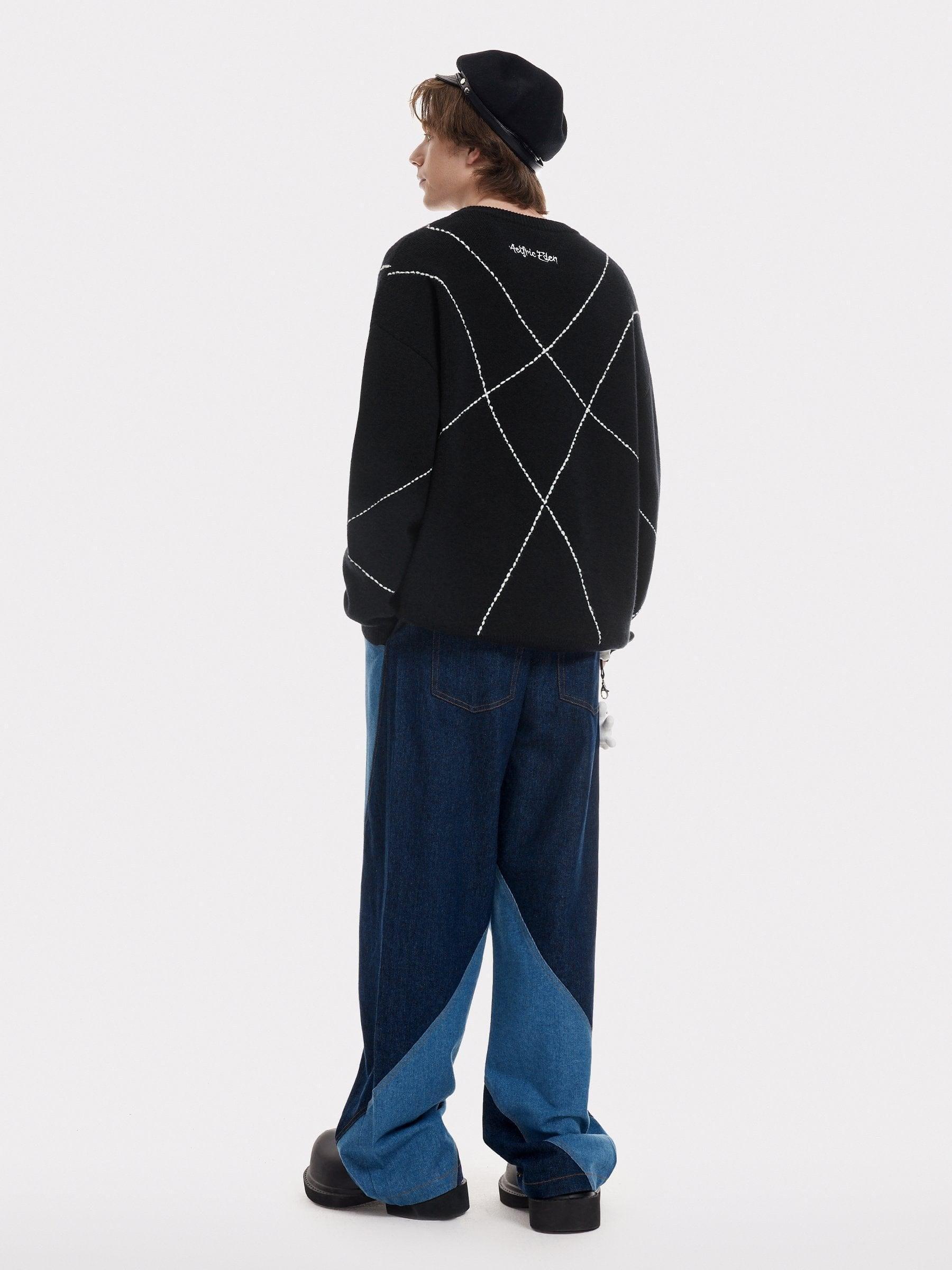 Aelfric Eden Line Embroidery Sweater Product Image