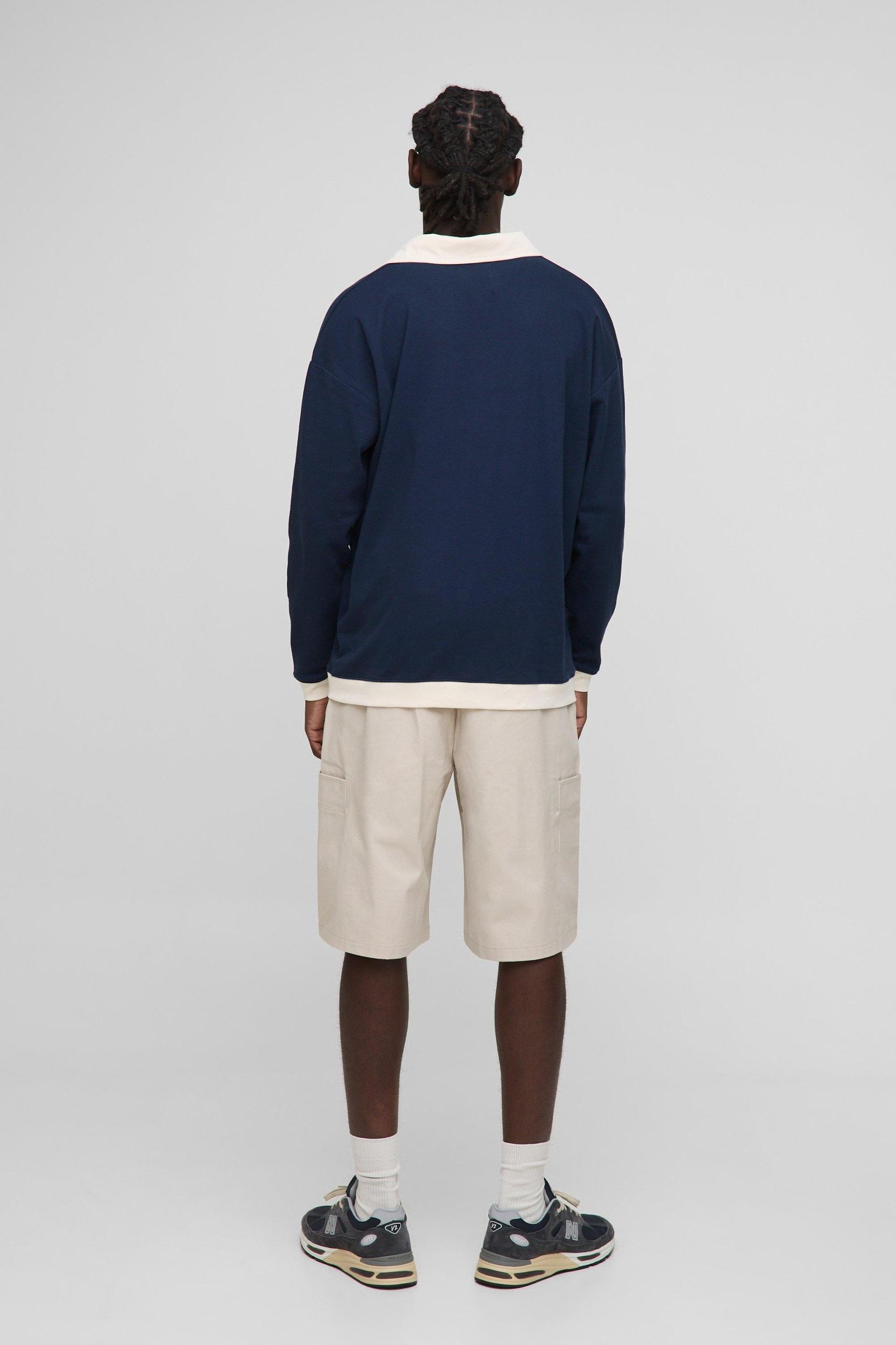 Bermuda Canvas Cargo Shorts | boohooMAN USA Product Image