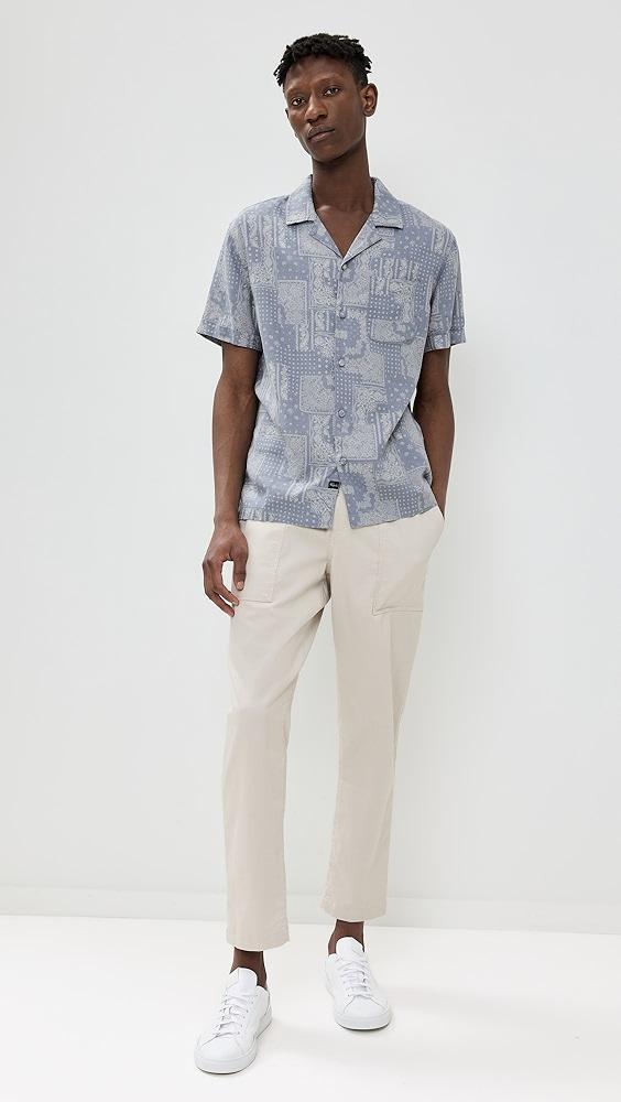 RAILS Ace Linen Blend Camp Shirt | Shopbop Product Image