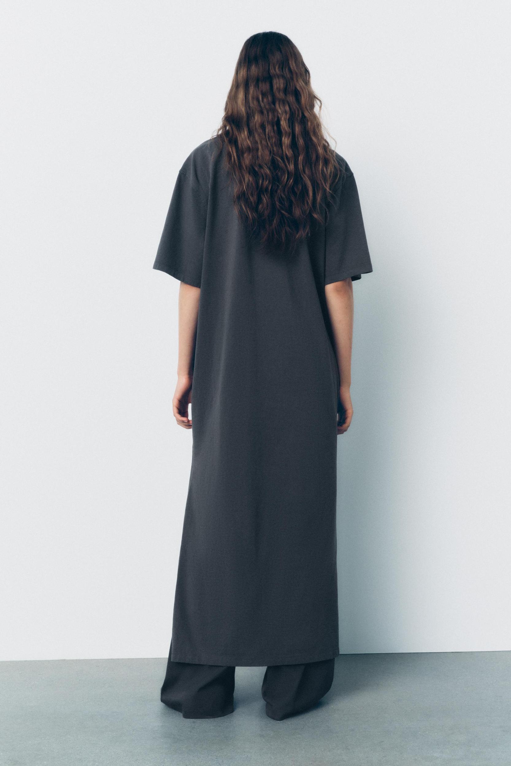 HEAVY COTTON TUNIC DRESS Product Image