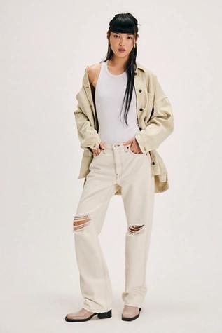 RE/DONE Relaxed Long Jeans Product Image