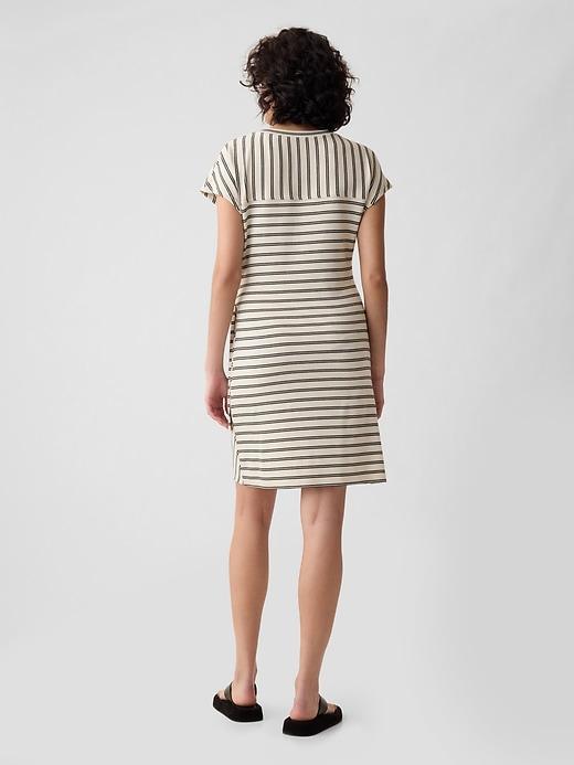 Tie-Knot Mini T-Shirt Dress Product Image