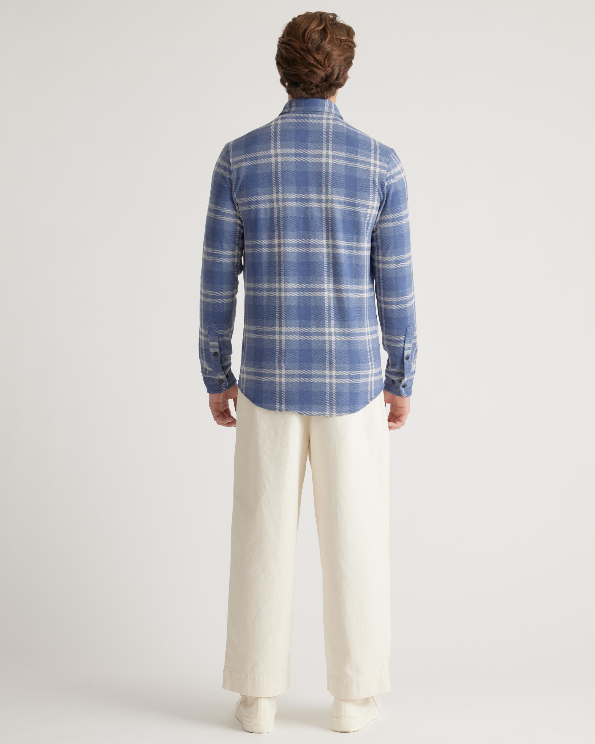 Quince | Men's Stretch Sweater Fleece Shirt Size XL, Recycled Polyester Product Image