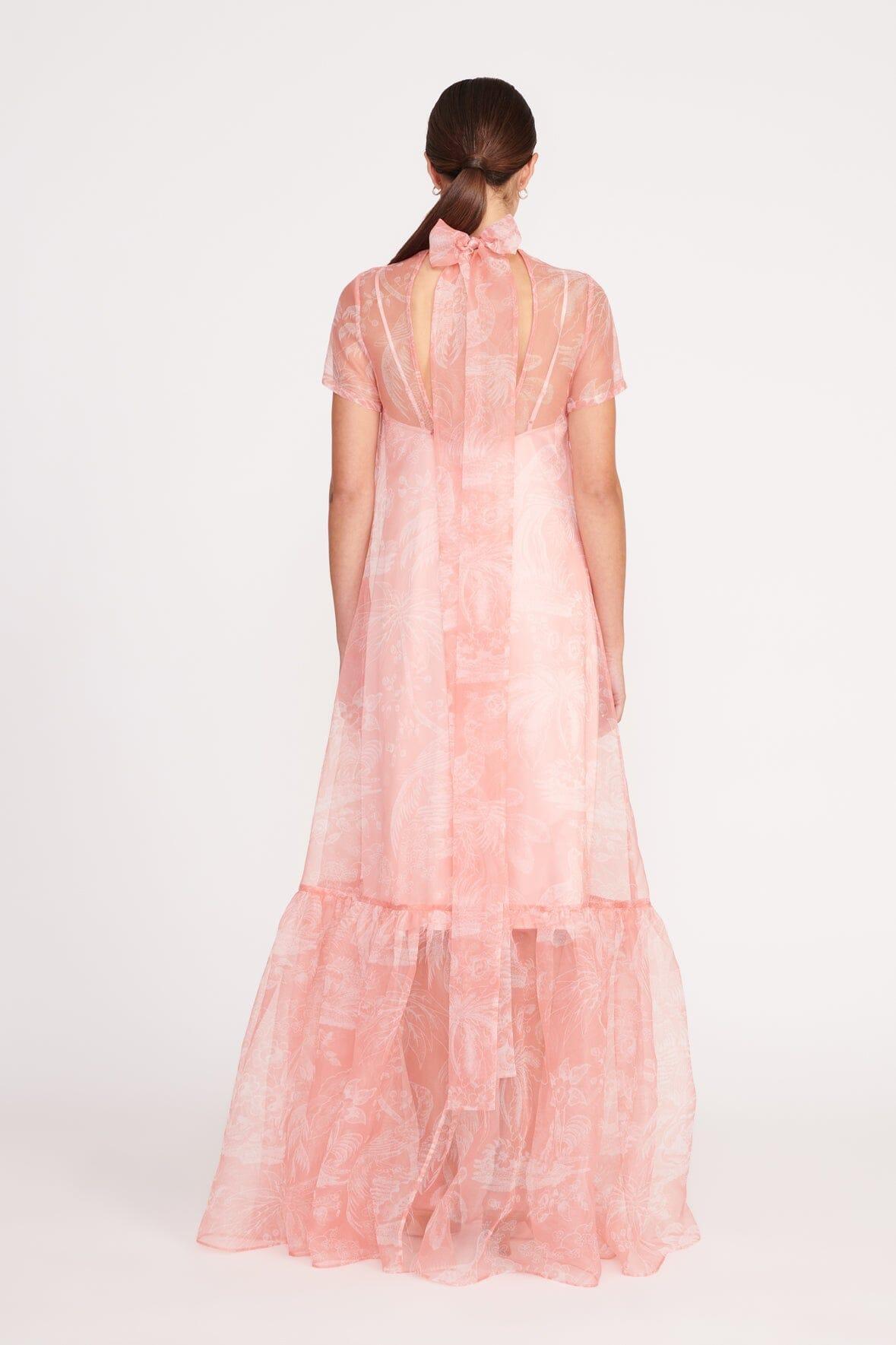 CALLUNA DRESS | CHERRY BLOSSOM IVORY TOILE Product Image
