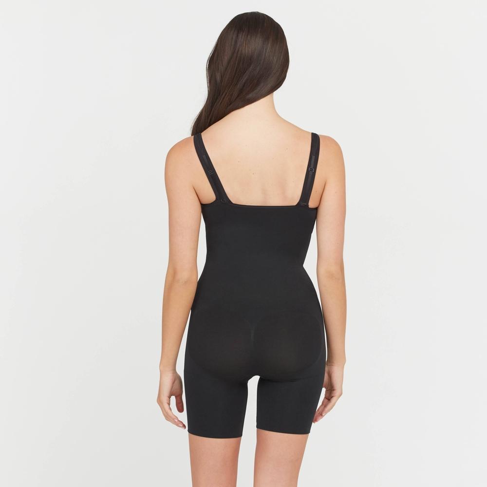 ASSETS by SPANX Womens Remarkable Results All-in-One Body Slimmer - Black S: Maximum Control, Adjustable Strap Product Image