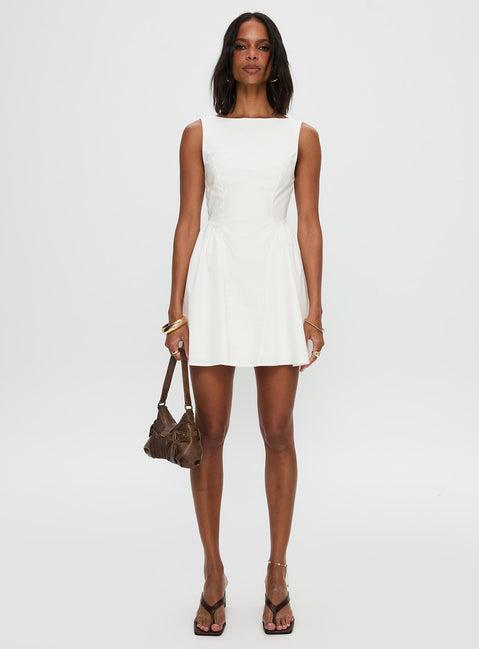 Maryvonne Mini Dress White Product Image