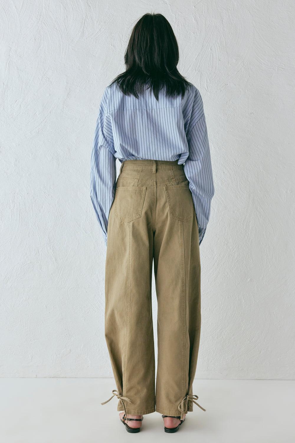 Marnie Denim Jeans Khaki Product Image