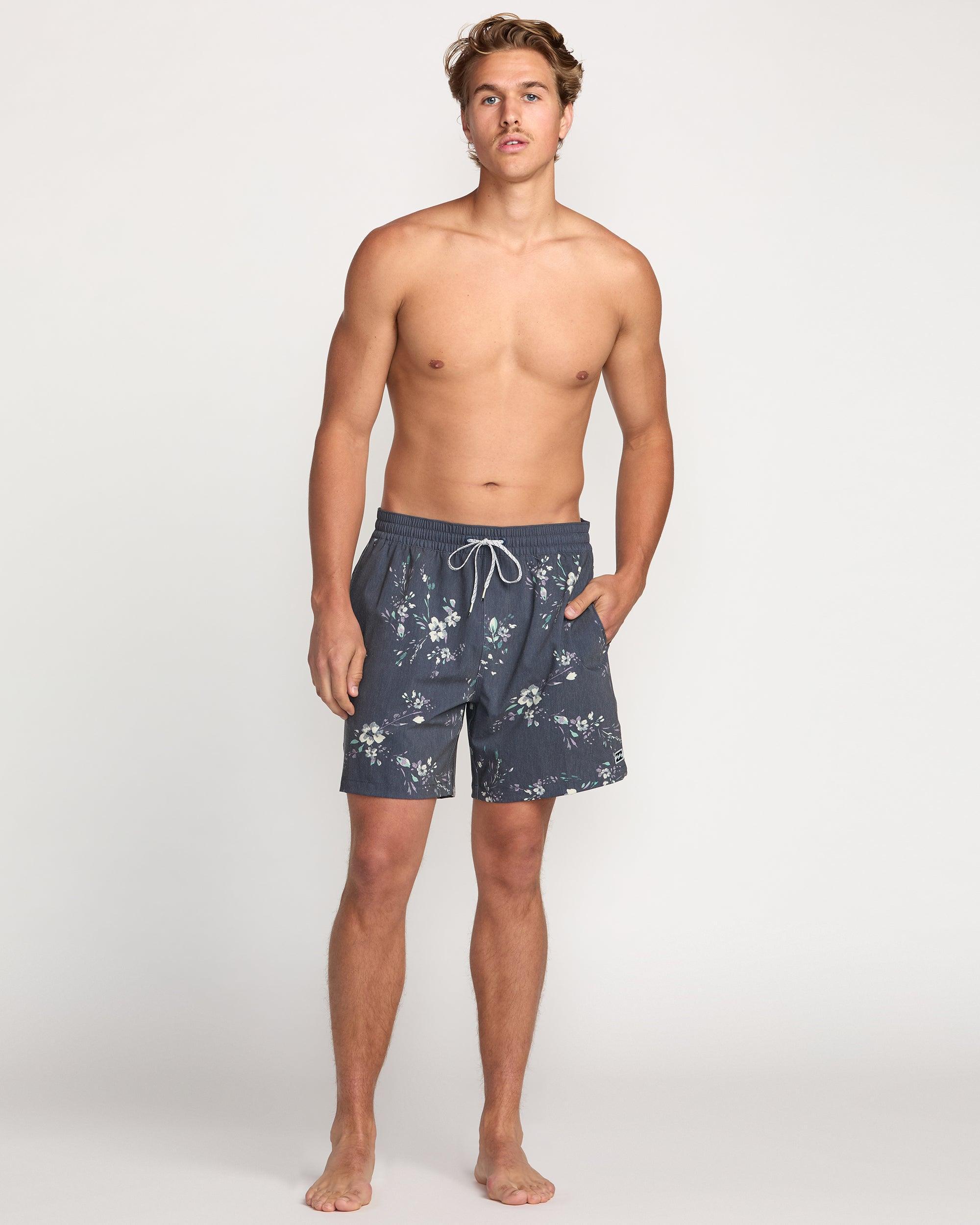 Dbah Panel Laybacks Swim Trunk - Green Ash Male Product Image