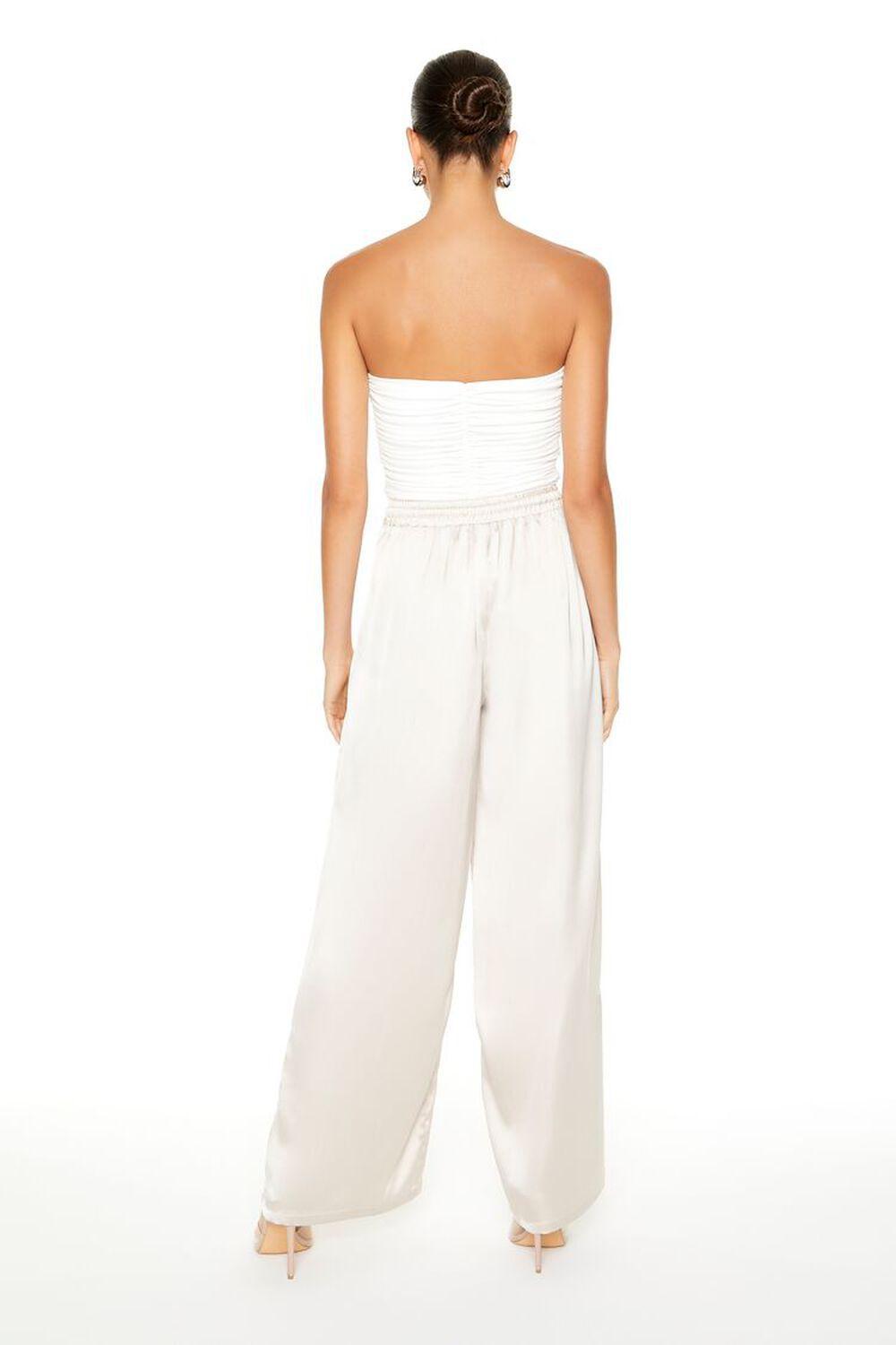 Satin Beaded Palazzo Pants | Forever 21 Product Image
