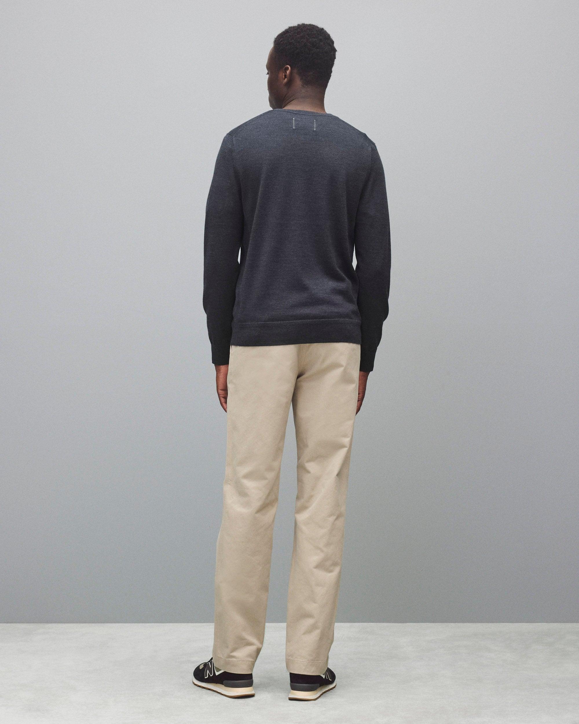 New Monogram Track Pants - Black/Off White Male Product Image