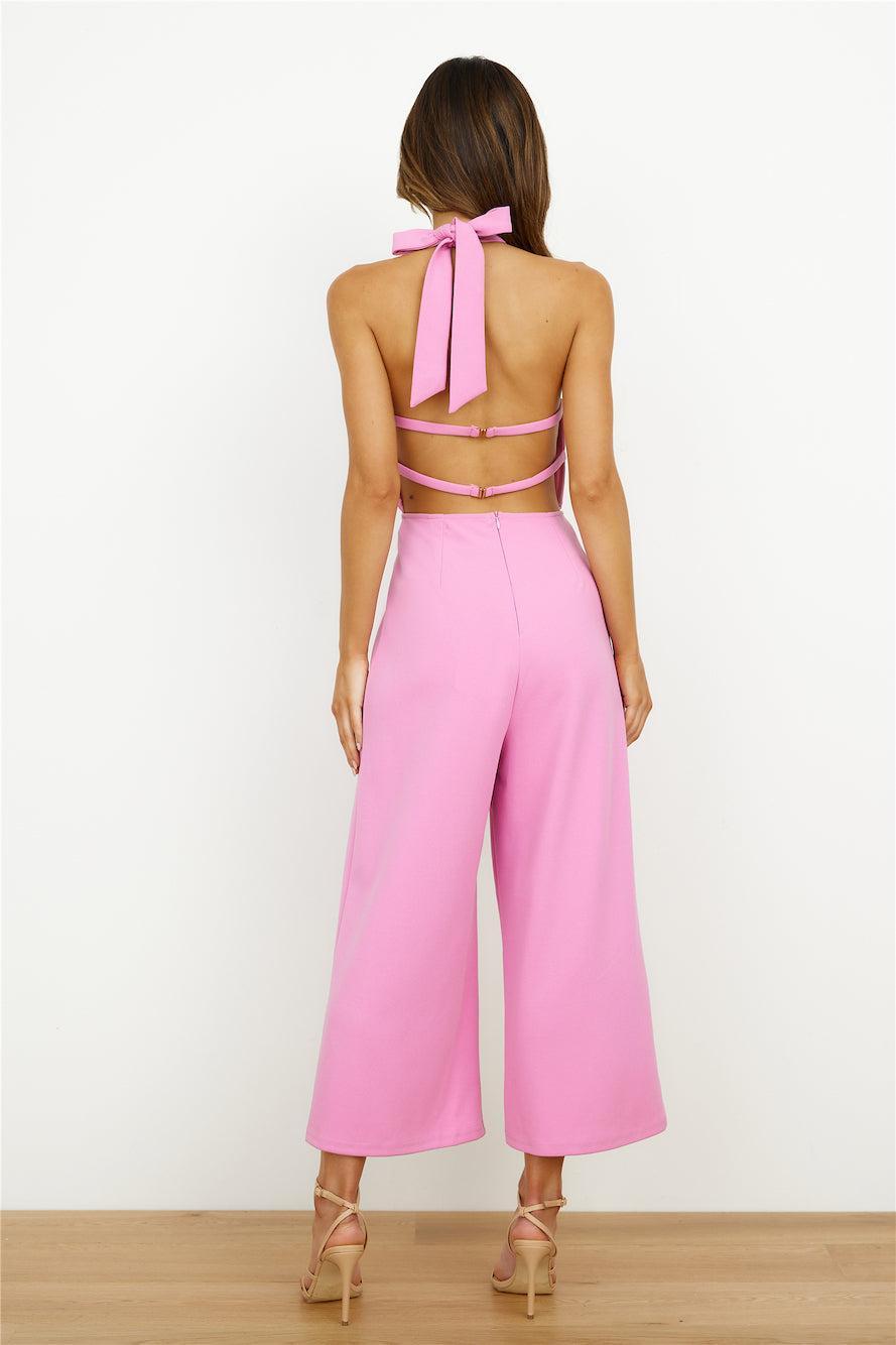 Highlight Fun Jumpsuit Pink Product Image