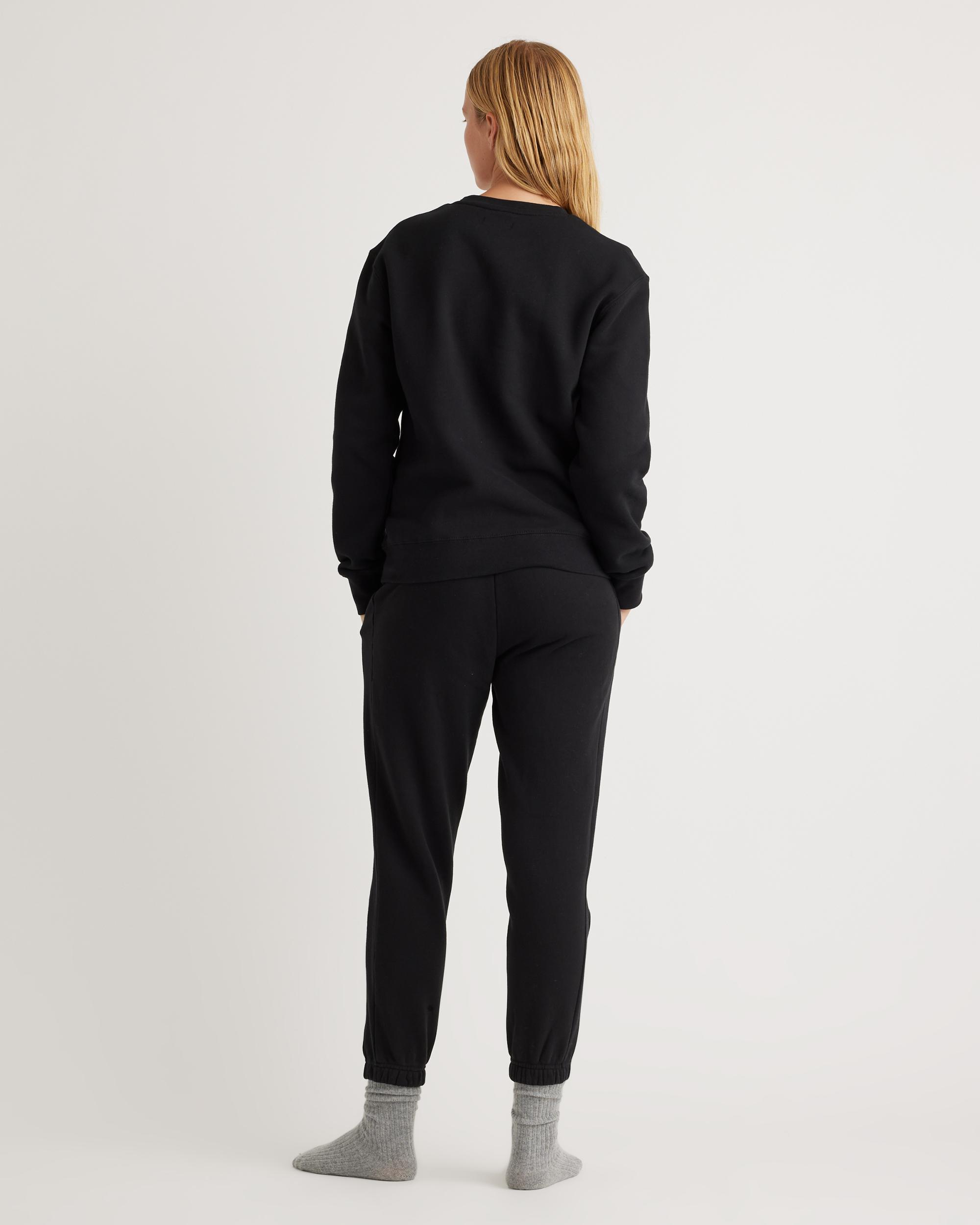 Quince | Women's Organic Heavyweight Fleece Boyfriend Sweatpants Organic Cotton Product Image
