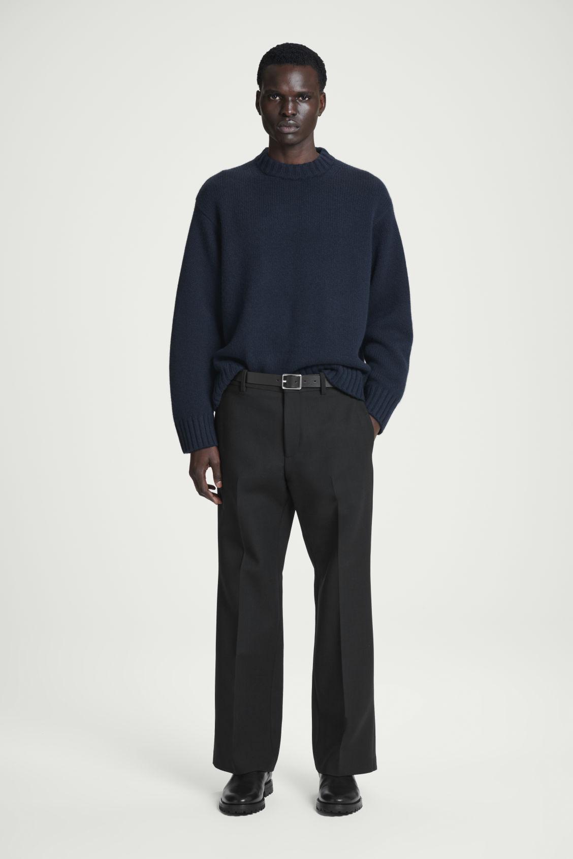 CHUNKY PURE CASHMERE SWEATER Product Image