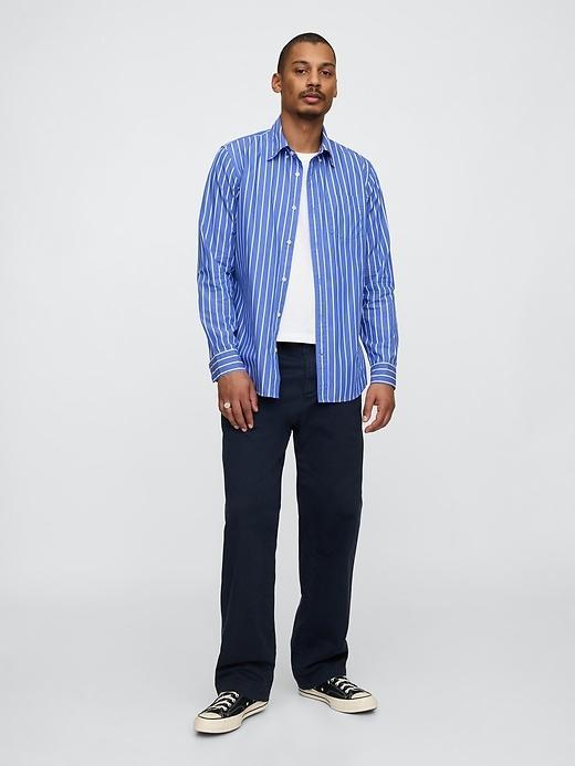 Organic Cotton Poplin Classic Shirt Product Image
