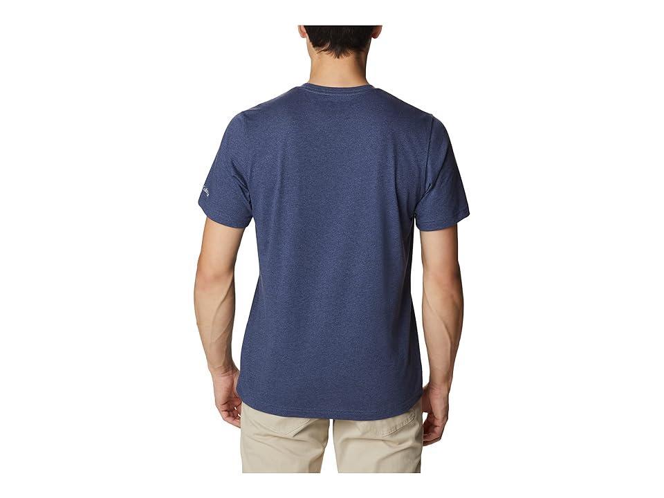 Men's Columbia Thistletown Hills™ Pocket Tee, Size: XL, Columbia Grey Grey Product Image