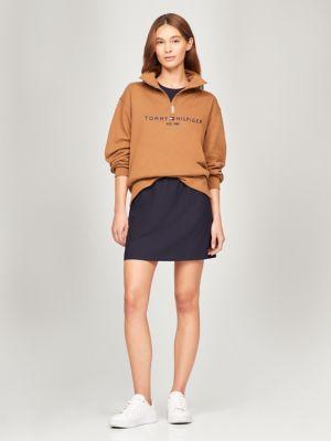 Half-Zip Embroidered Logo Sweatshirt Product Image