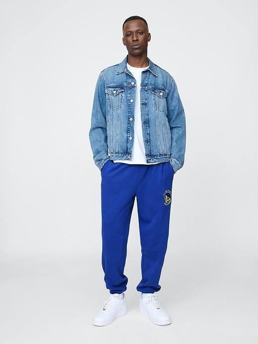 NBA Golden State Warriors Logo Heavyweight Joggers Product Image