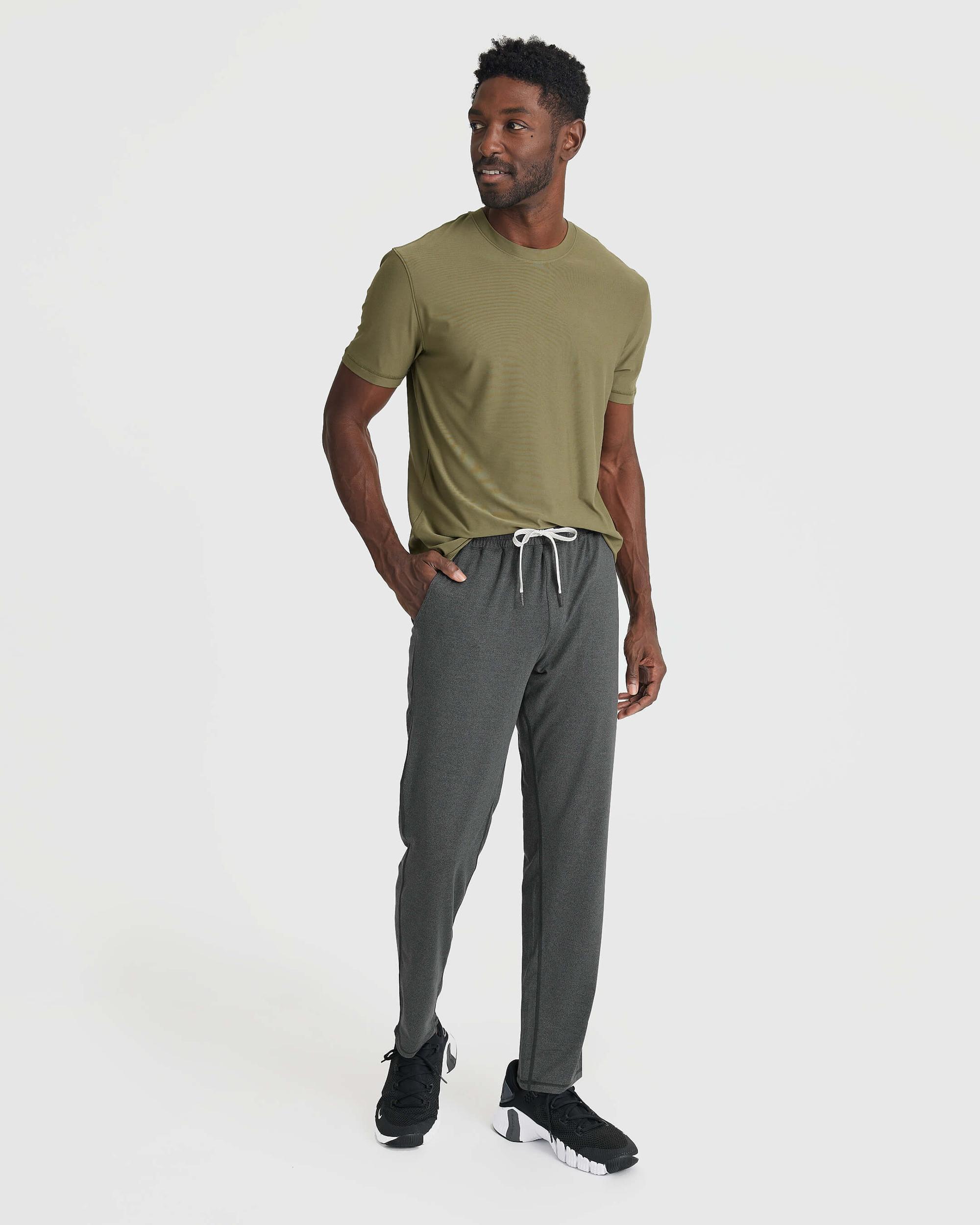 0922. Tech Essential™ Sweats - Faded Crimson Product Image