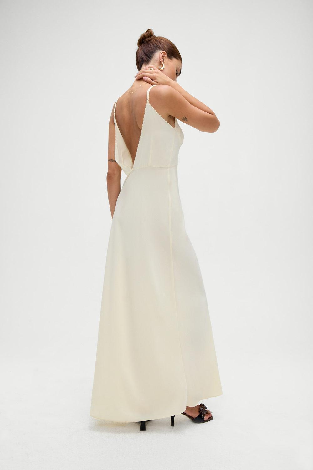 Beauty Maxi Dress - Macadamia Product Image