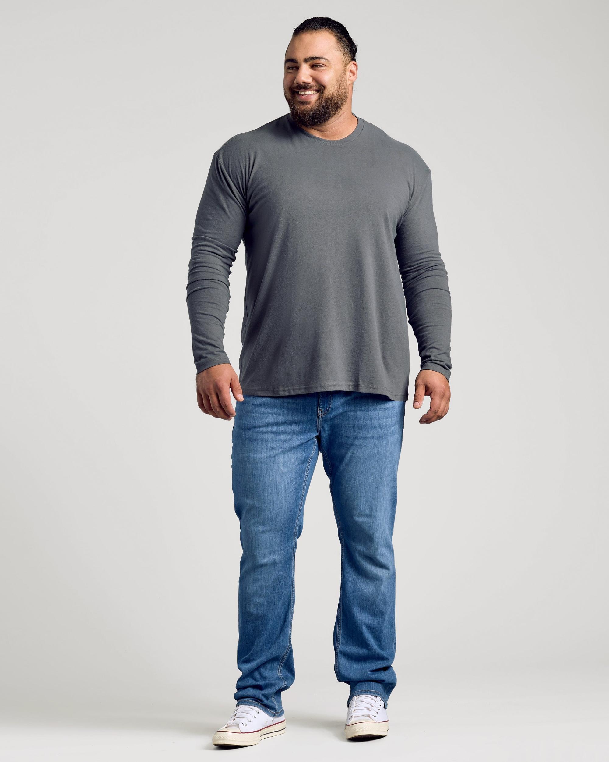 Carbon Classic Long Sleeve Crew Neck Product Image