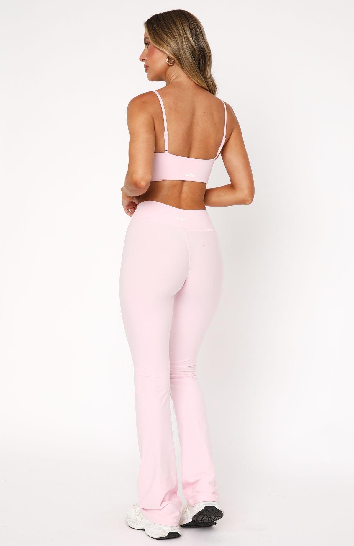 Wellness Flare Leggings Ballet Pink Product Image
