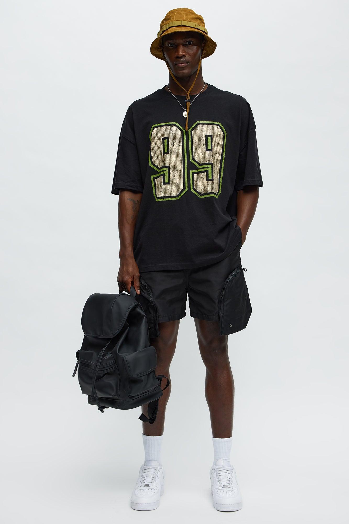 Athletic 99 Oversized Short Sleeve Tee - Black Product Image
