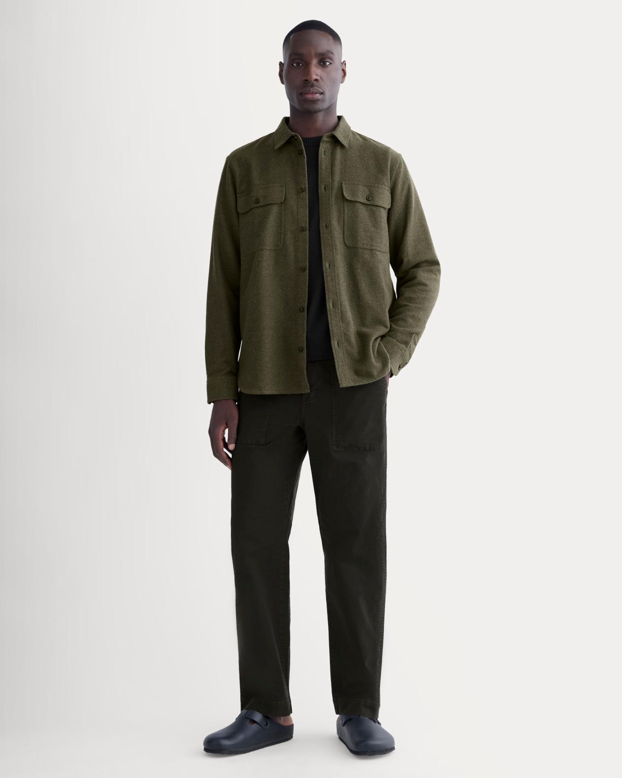 Mens Heavyweight Overshirt | Uniform Sweater by Everlane Product Image