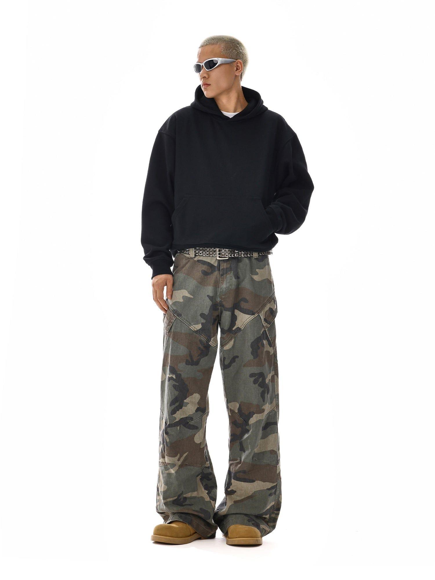 RT No. 12536 MILITARY CAMO CARGO PANTS Product Image
