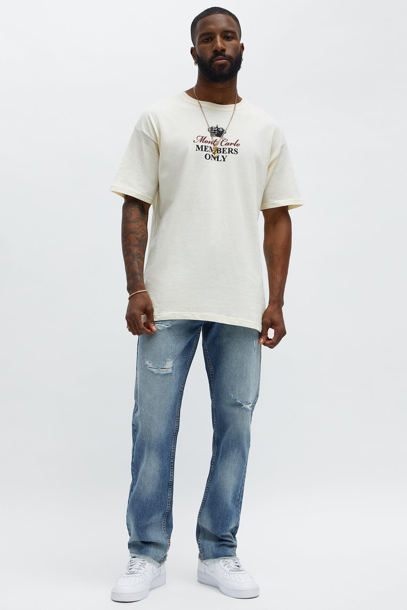 Monte Carlo Royal Club Short Sleeve Tee - Natural Product Image